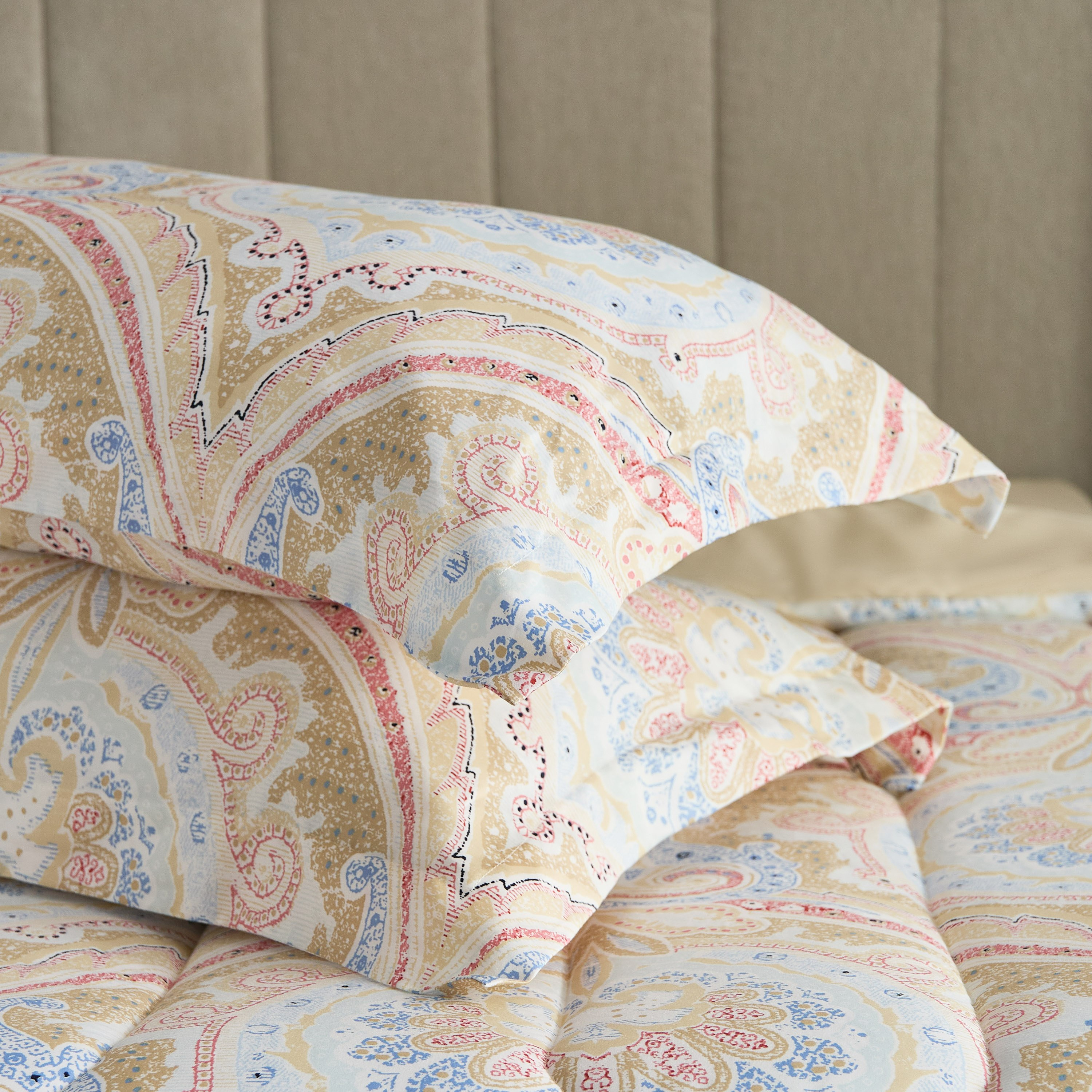 طقم لحاف توين قطن بطبعات 3 قطع إثنو من هيوستن - 160x220 سم-hbxhomeware-hbxbedroom-image-7
