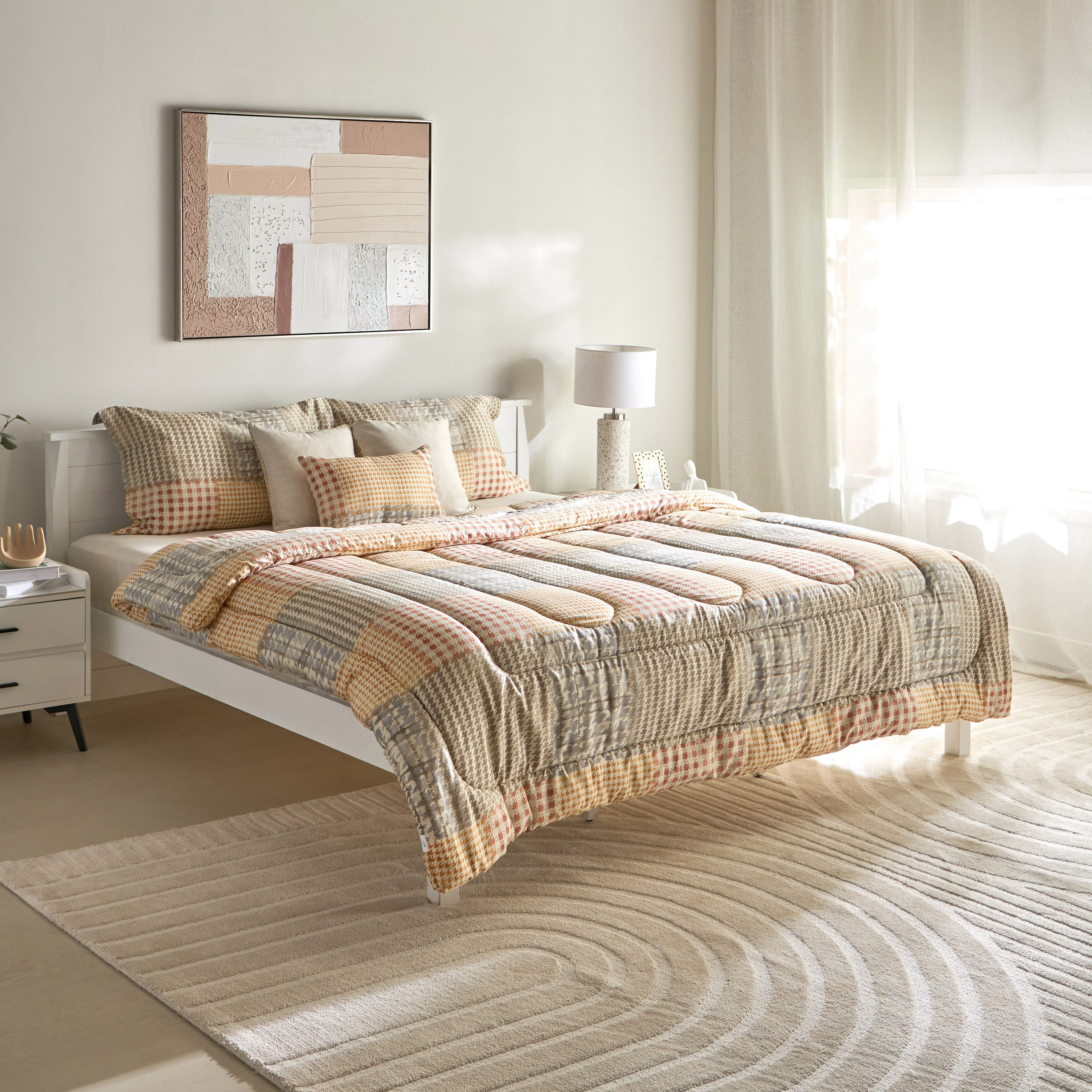 طقم لحاف قطن كينج قطن 7 قطع فيلث من هيوستن - 220x240 سم-hbxhomeware-hbxbedroom-image-2