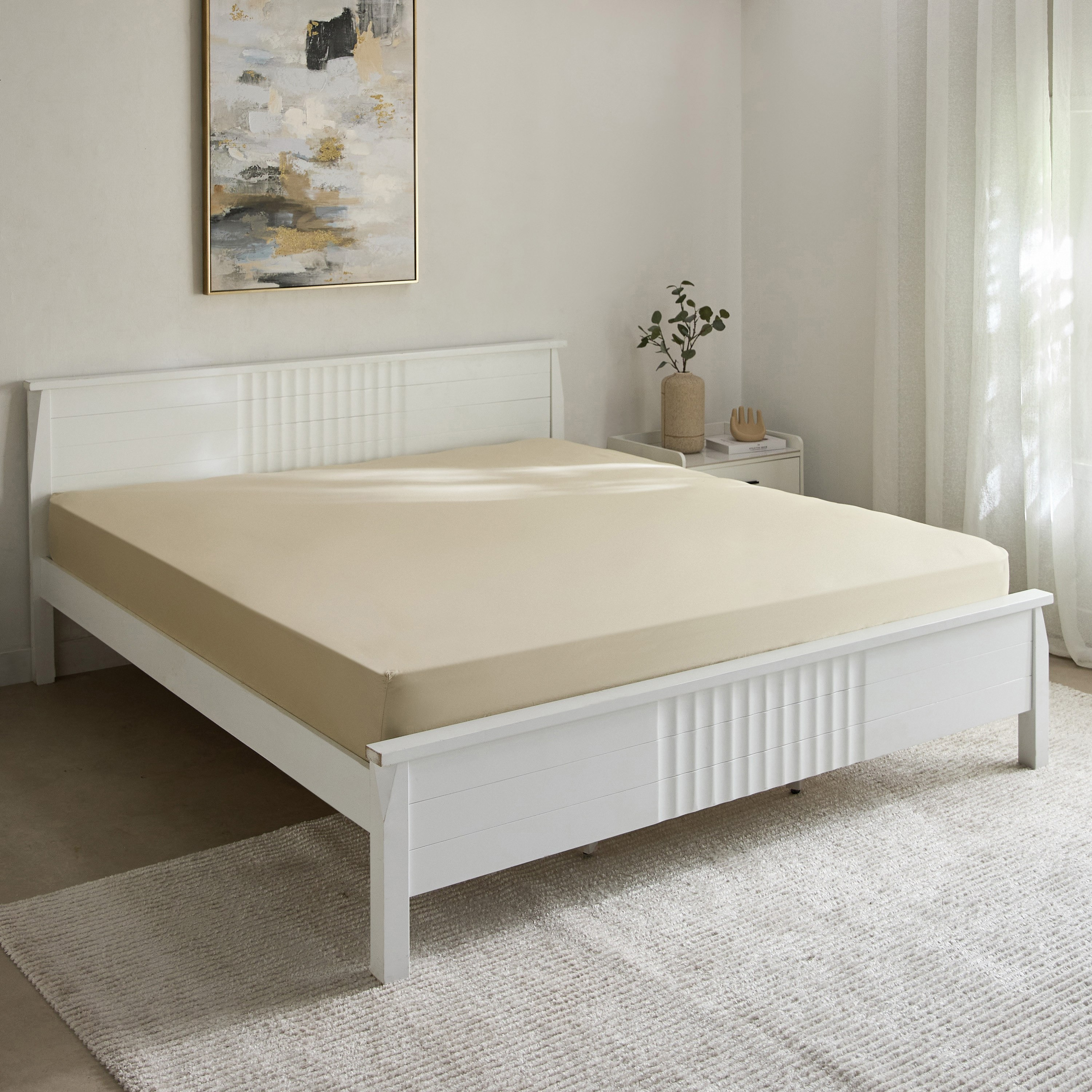 طقم لحاف قطن كينج بعدد 210 خيط 7 قطع ديسلي من هيوستن - 220x240 سم-hbxhomeware-hbxbedroom-image-9