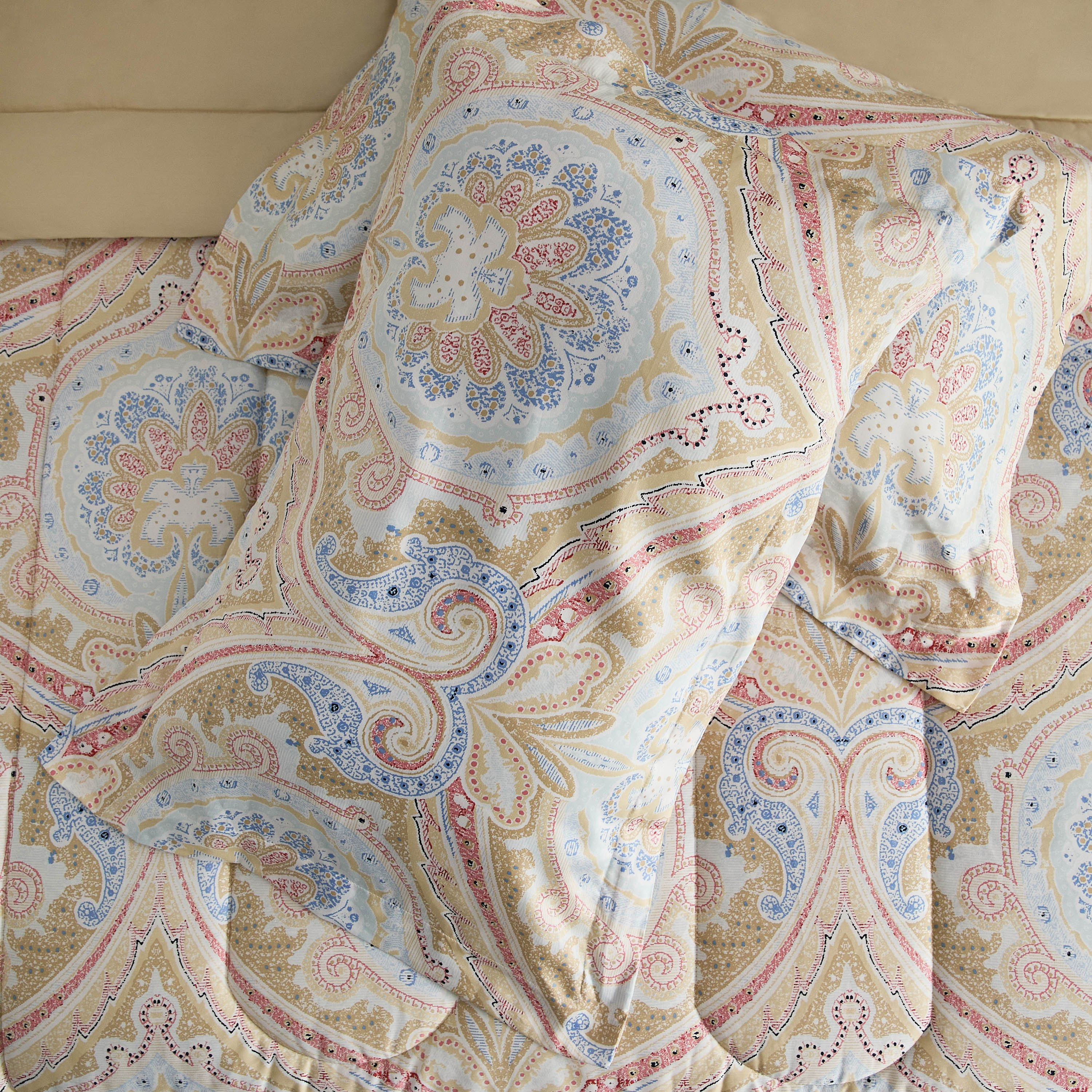 Houston Ethno 7-Piece BIAB Cotton King Comforter Set - 220x240 cm-hbxhomeware-hbxbedroom-image-6