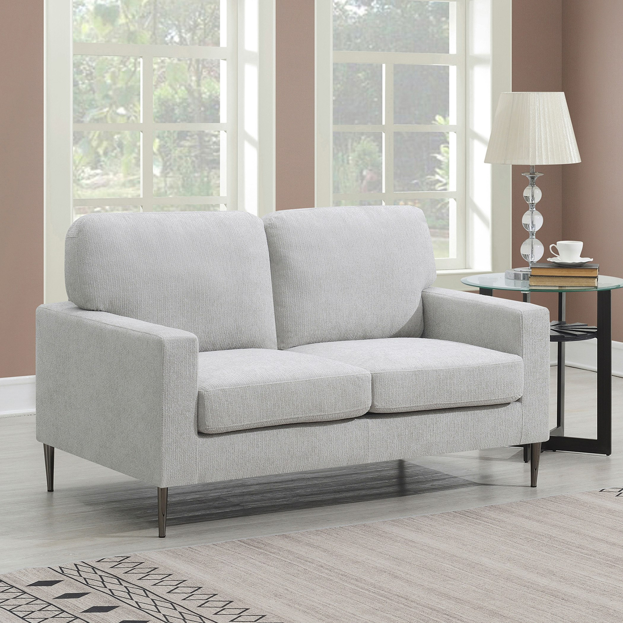 كنبة قماش بمقعدين نكست من آريا-hbxlivingroom-sofasandarmchairs-sofas-image-1