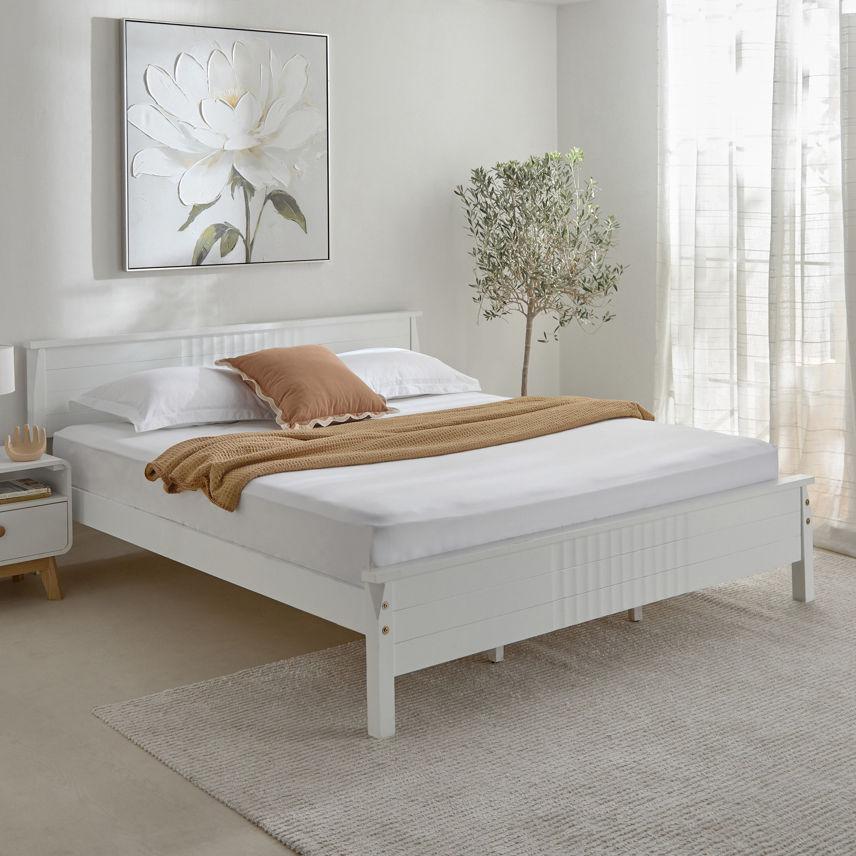 Opulent Luxe Cotton Solid King Fitted Sheet - 180x200+40 cm-hbxhomeware-hbxbedroom-image-7