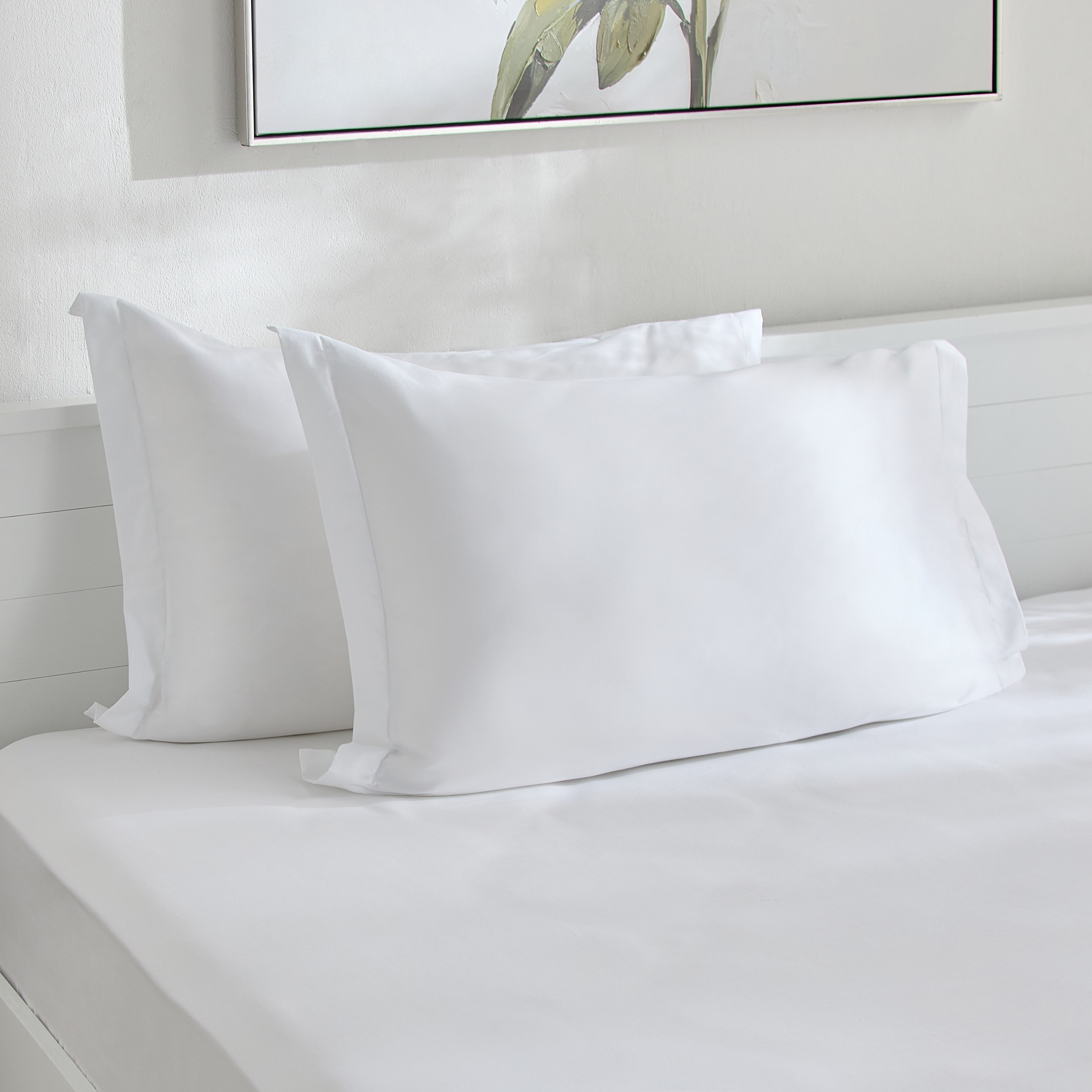 Opulent Luxe 2-Piece Cotton Solid Pillow Case Set - 50x75+5 cm-hbxhomeware-hbxbedroom-image-1