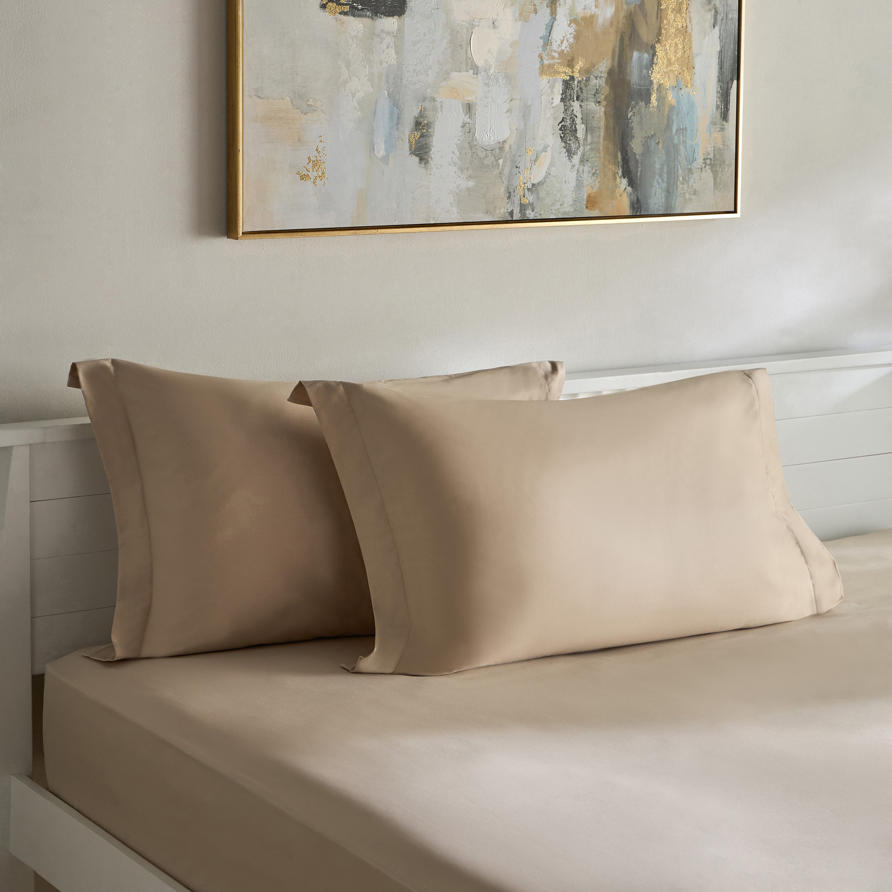 Opulent Luxe 2-Piece 400TC Cotton Solid Pillowcase Set - 50x75+5cm-hbxhomeware-hbxbedroom-image-1