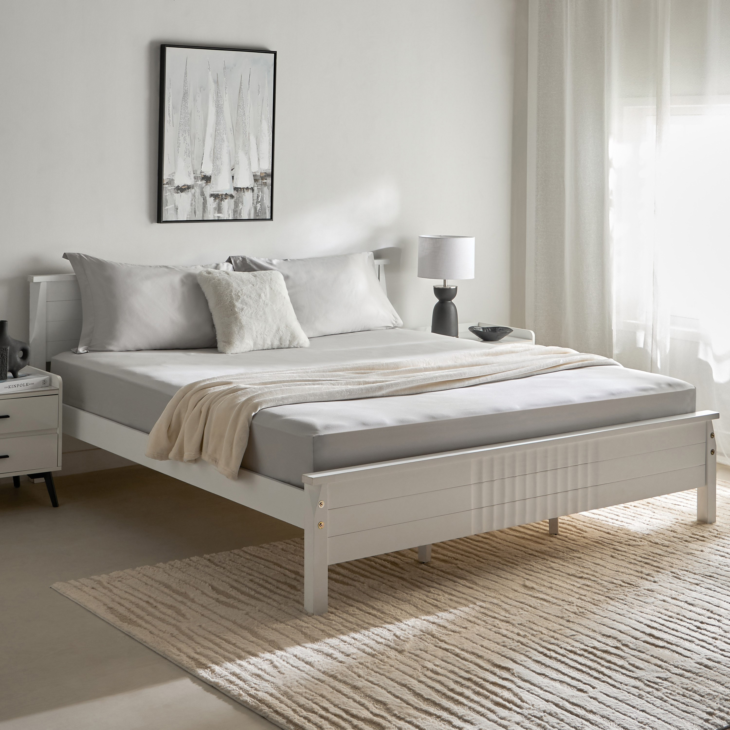 طقم غطاء وسادة من قطعتين سادة من القطن عدد خيوط 400 من أوبولينت لوكس - 50x75 سم-hbxhomeware-hbxbedroom-image-7