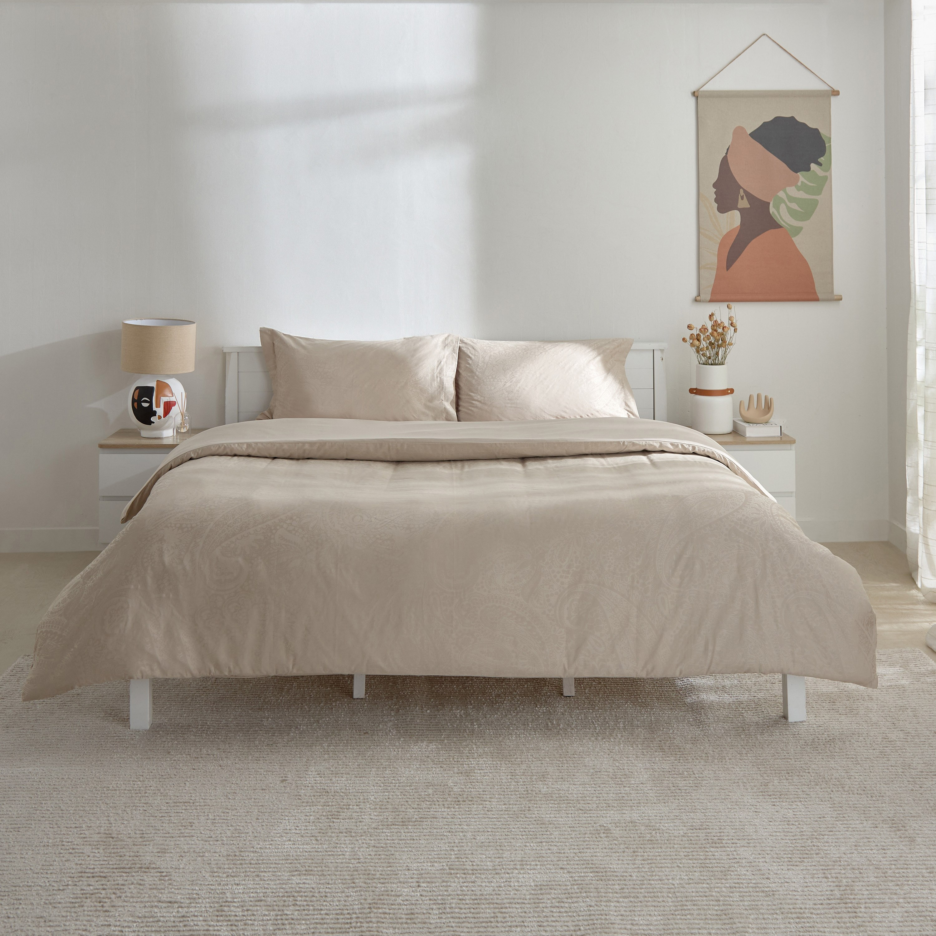 Opulent Luxe 400 Thread Count 3-Piece Cotton Jacquard Khadi Super King Duvet Cover Set - 220x240 cm-hbxhomeware-hbxbedroom-image-9