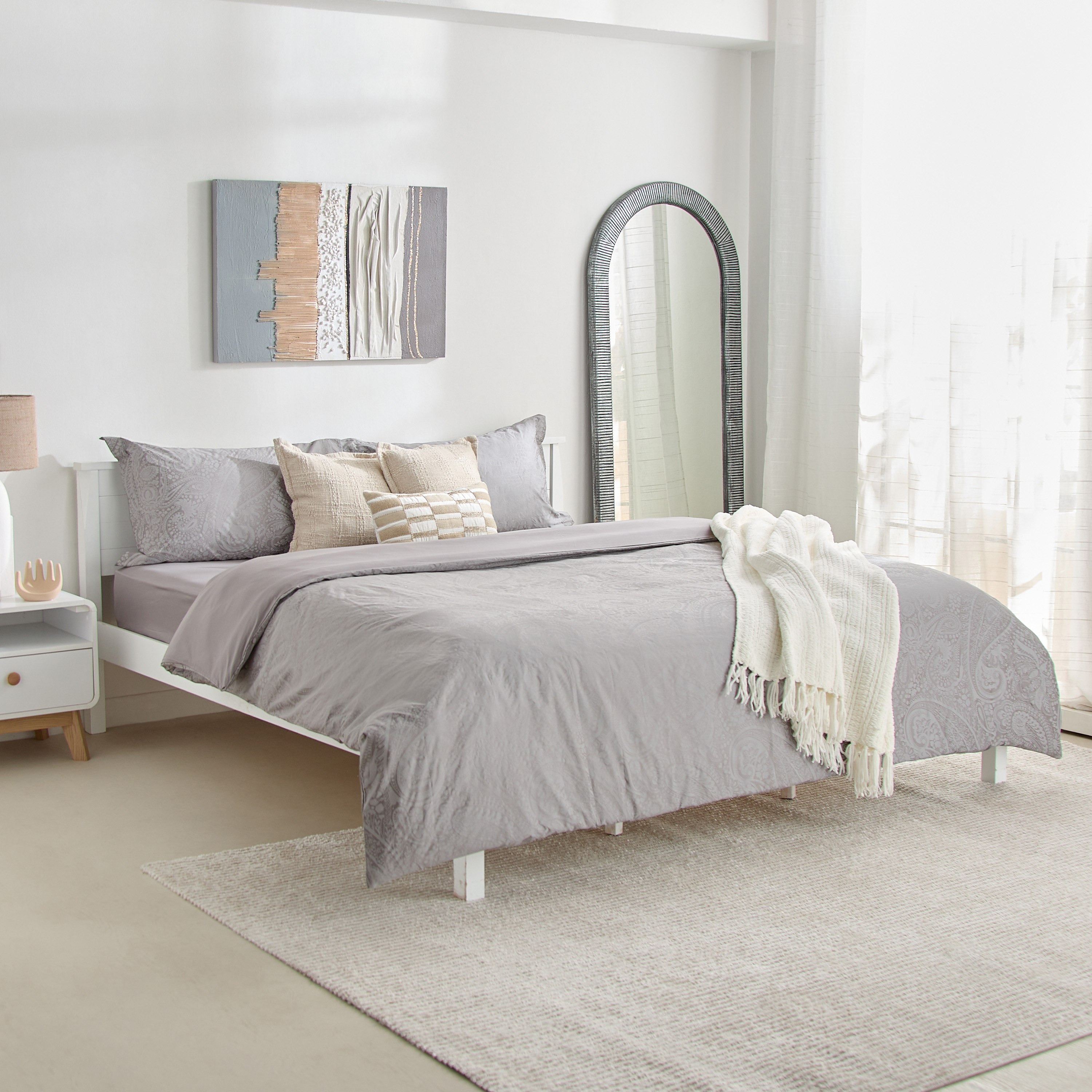 Opulent Luxe 400 Thread Count 3-Piece Cotton Jacquard Khadi Super King Duvet Cover Set - 220x240 cm-hbxhomeware-hbxbedroom-image-9