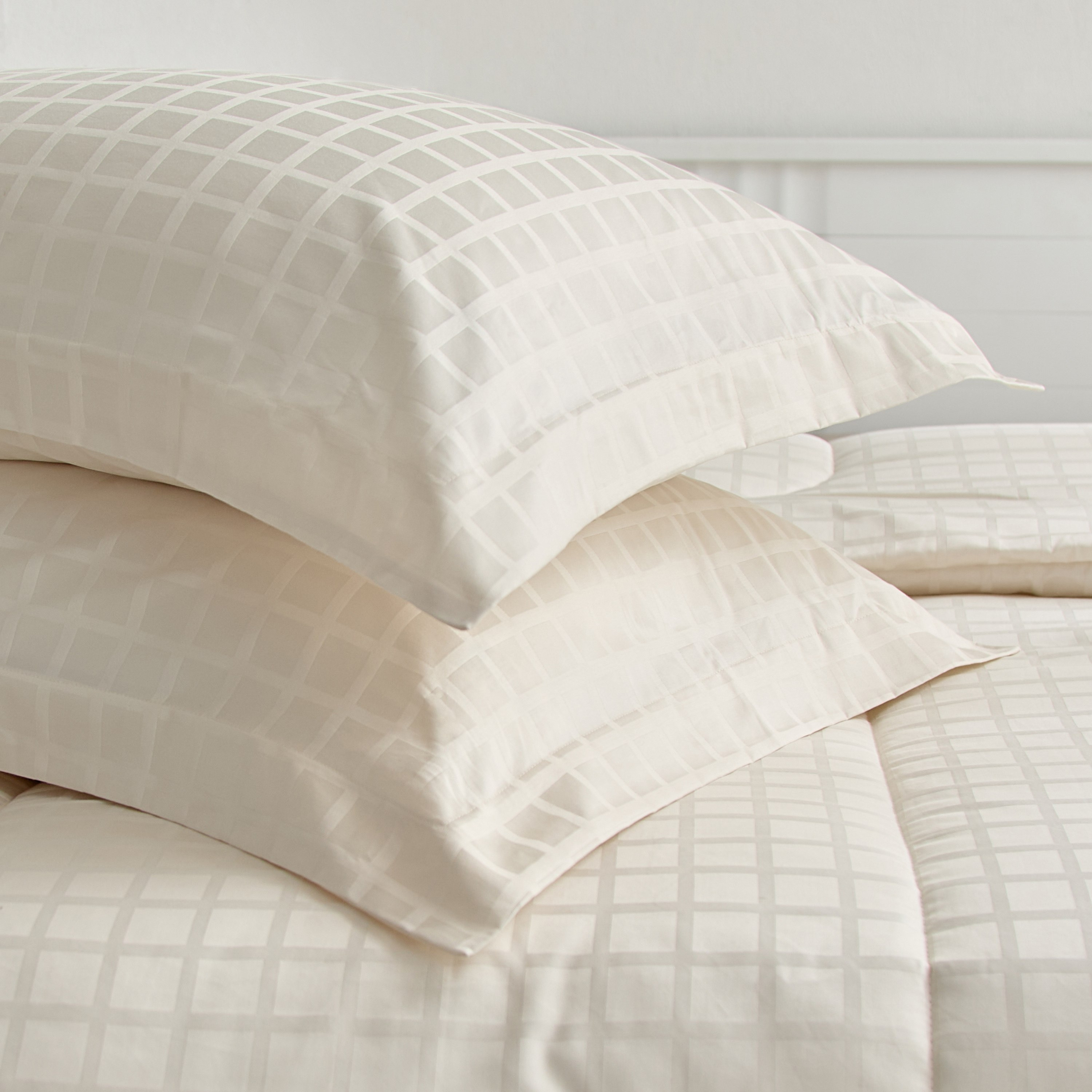 طقم لحاف كينج قطن 5 قطع دوبي سادة من أوبولينت لوكس - 220x240 سم-hbxhomeware-hbxbedroom-image-10