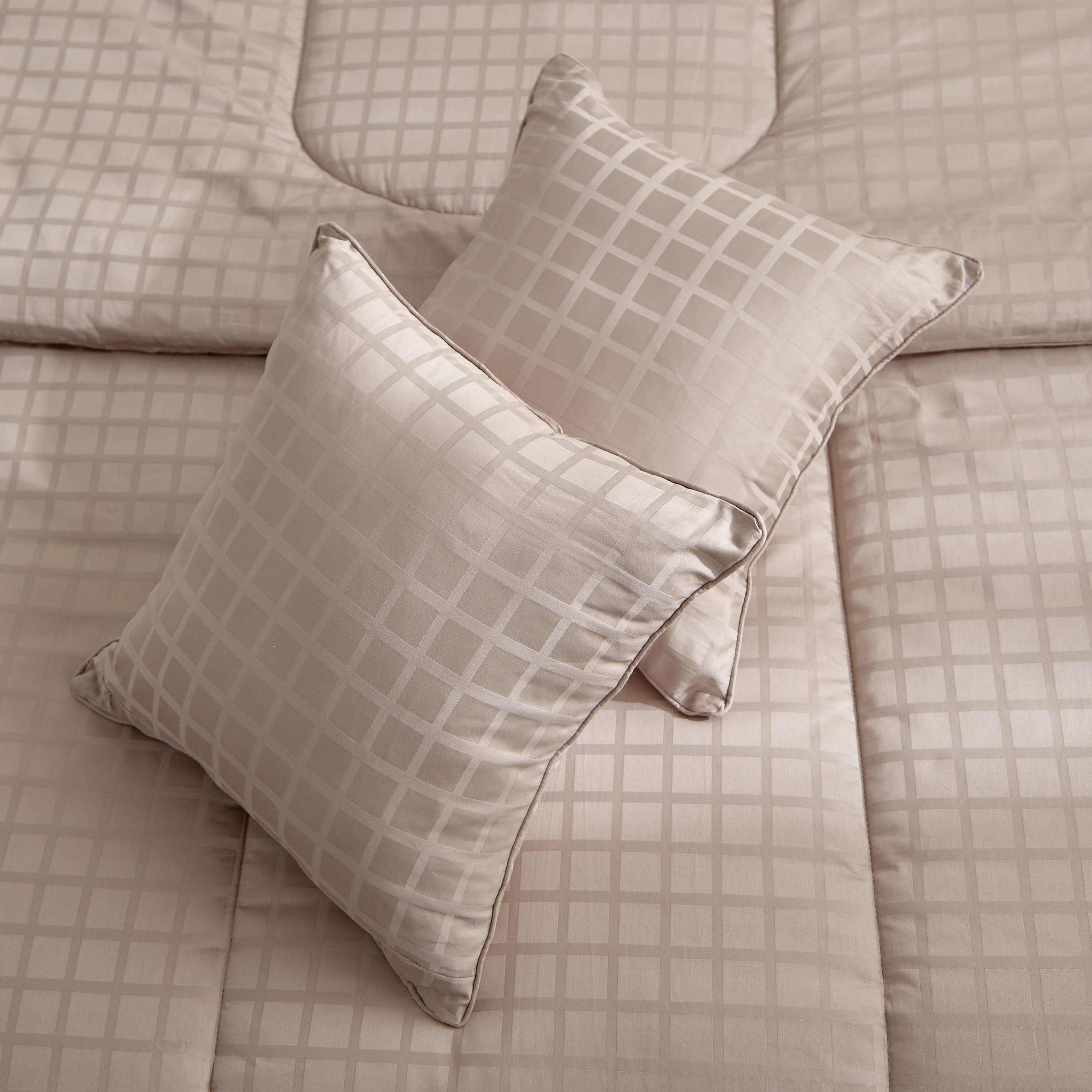 طقم لحاف كينج قطن سادة 5 قطع دوبي من أوبولينت لوكس - 220x240 سم-hbxhomeware-hbxbedroom-image-7