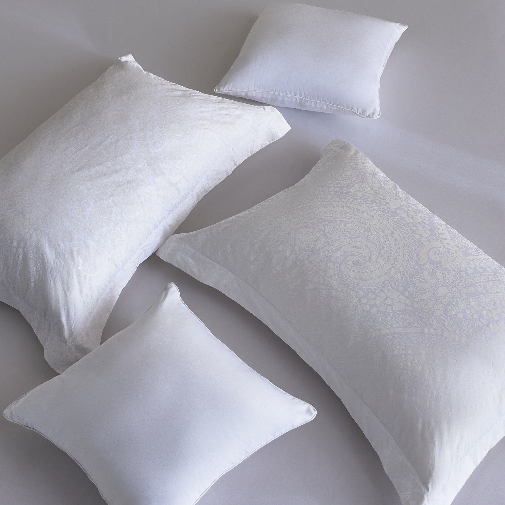 Opulent Luxe 400 Thread Count 5-Piece Jacquard Khadi Print Cotton King Comforter Set - 220x240 cm-hbxhomeware-hbxbedroom-image-5