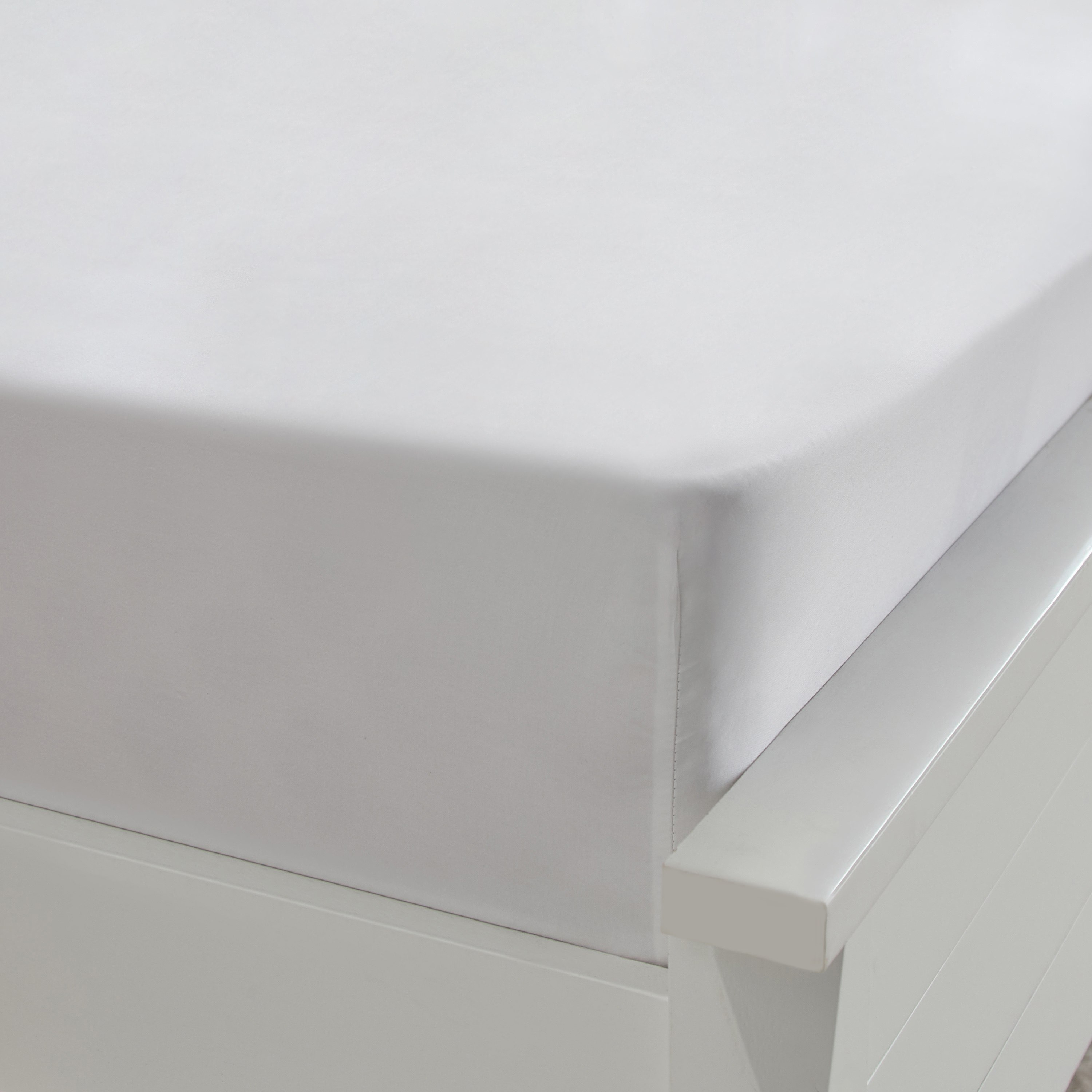 Opulent Luxe Solid Cotton Olympic Queen Fitted Sheet - 160x200+40 cm-hbxhomeware-bedding-fittedsheets-image-3