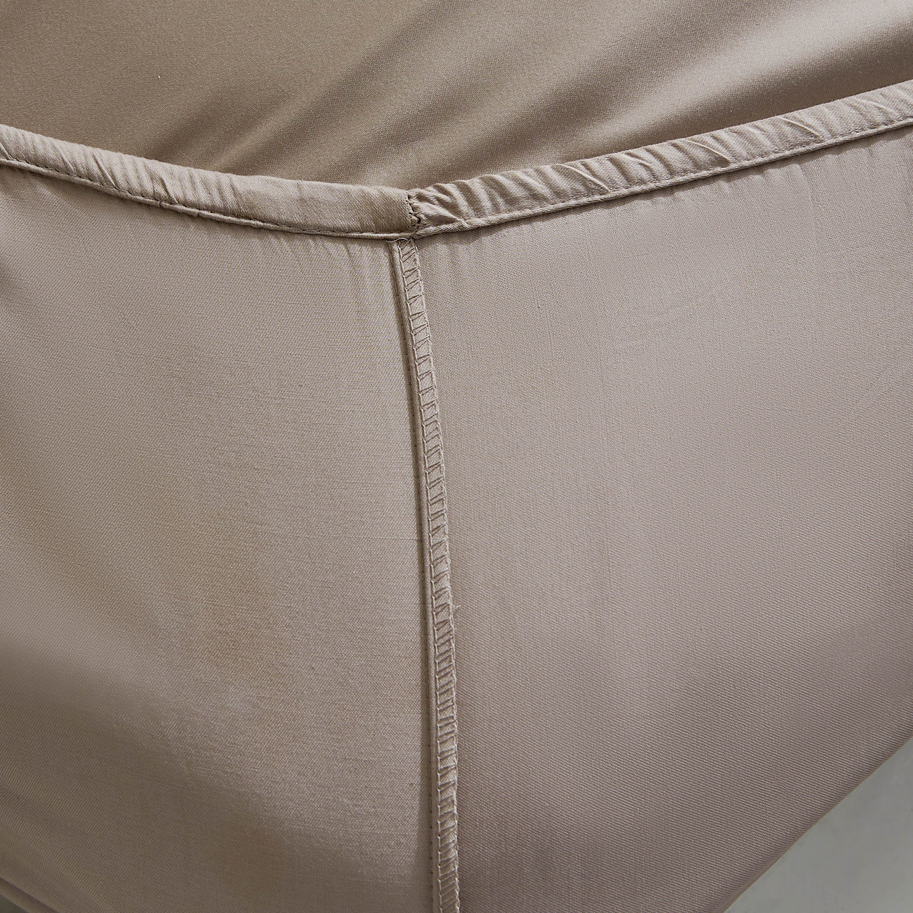 شرشف مطاطي كوين قطن سادة من أوبولينت لوكس - 150x200+40 سم-hbxhomeware-hbxbedroom-image-6