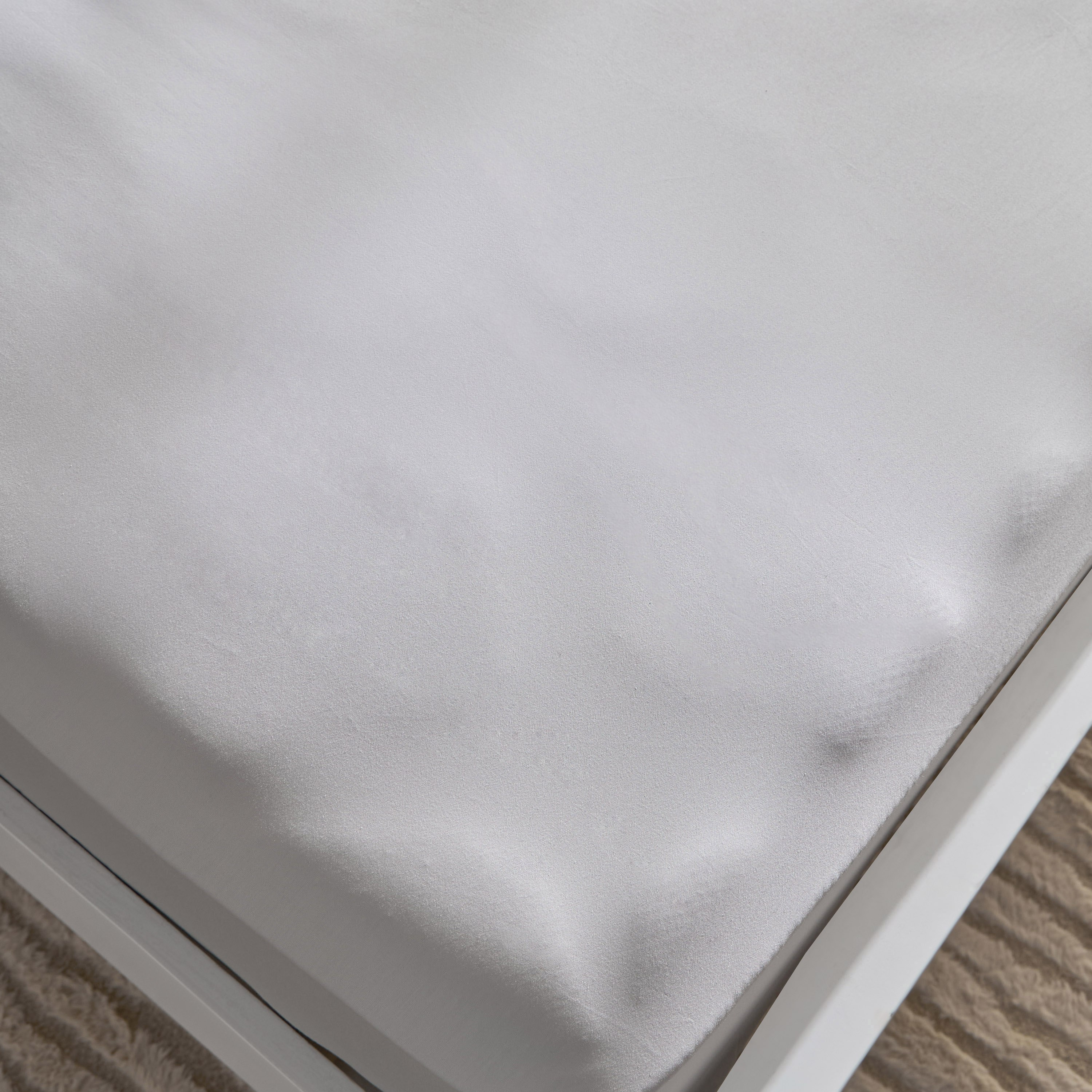 Opulent Luxe 400TC Cotton Solid Olympic Queen Fitted Sheet - 160x200+40 cm-hbxhomeware-hbxbedroom-image-6