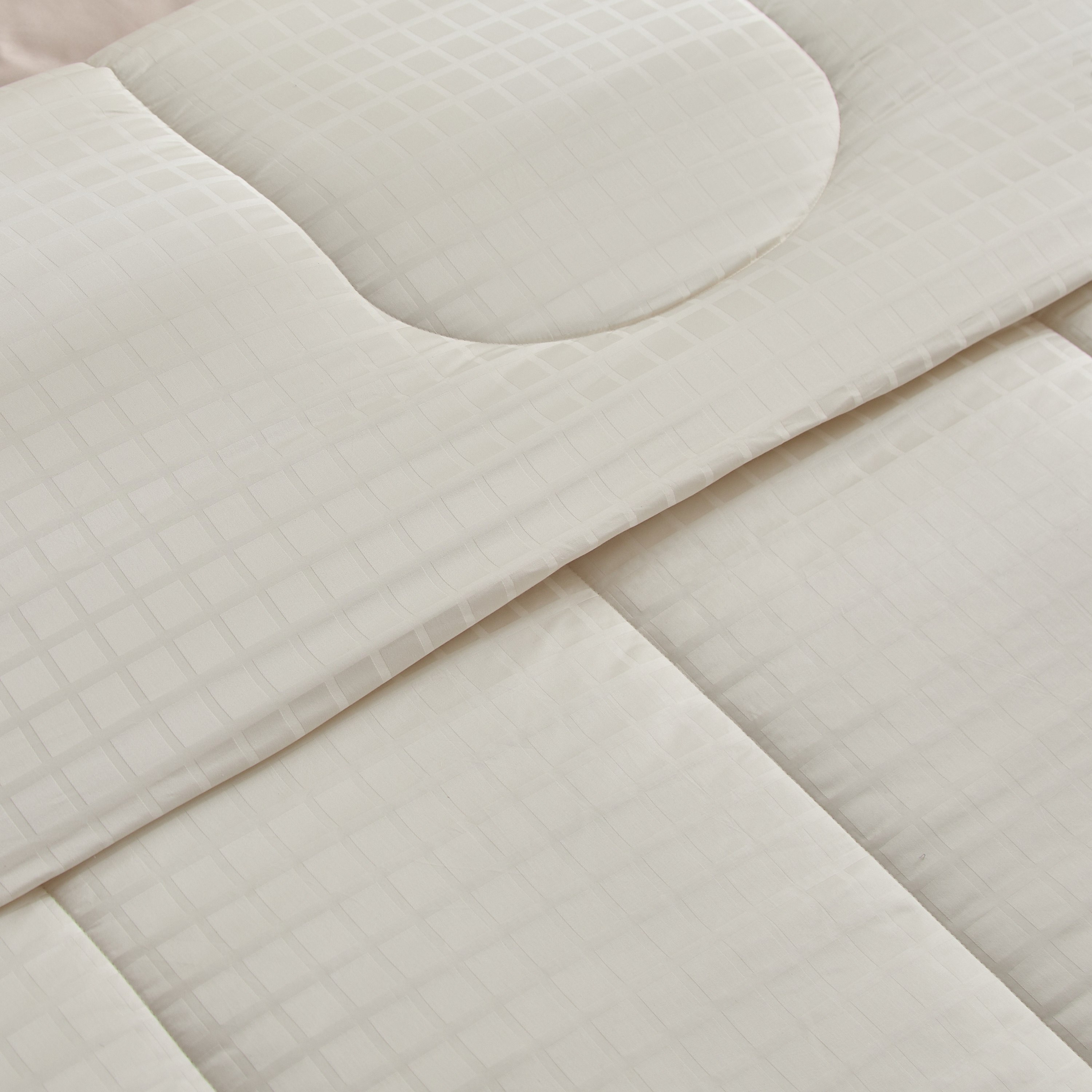 طقم لحاف سوبر كينج قطن 5 قطع دوبي سادة من أوبولينت لوكس - 240x240 سم-hbxhomeware-hbxbedroom-image-6