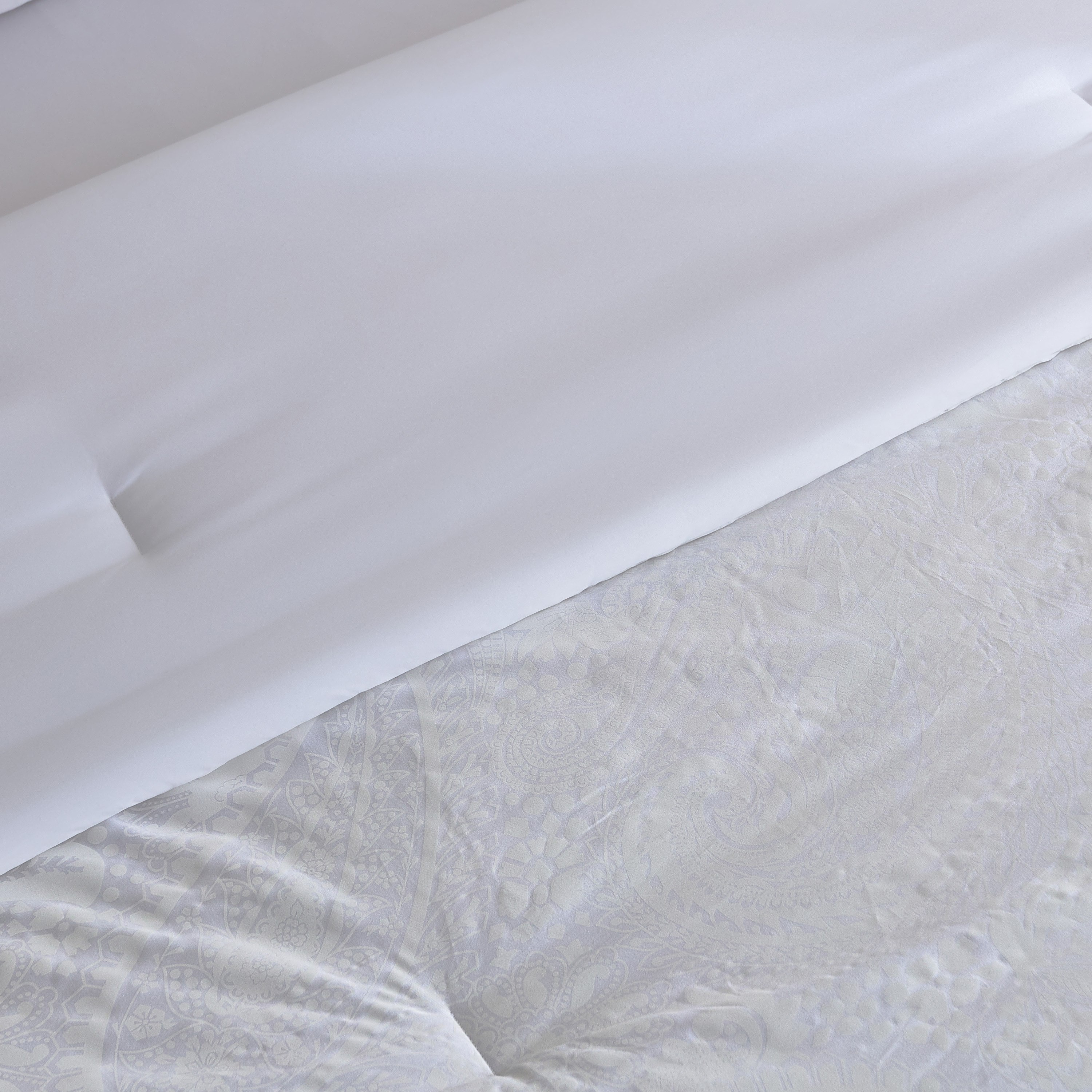 طقم لحاف سوبر كينج قطن جاكار 5 قطع بطبعات خادي من أوبولينت لوكس - 240x240 سم-hbxhomeware-hbxbedroom-image-3