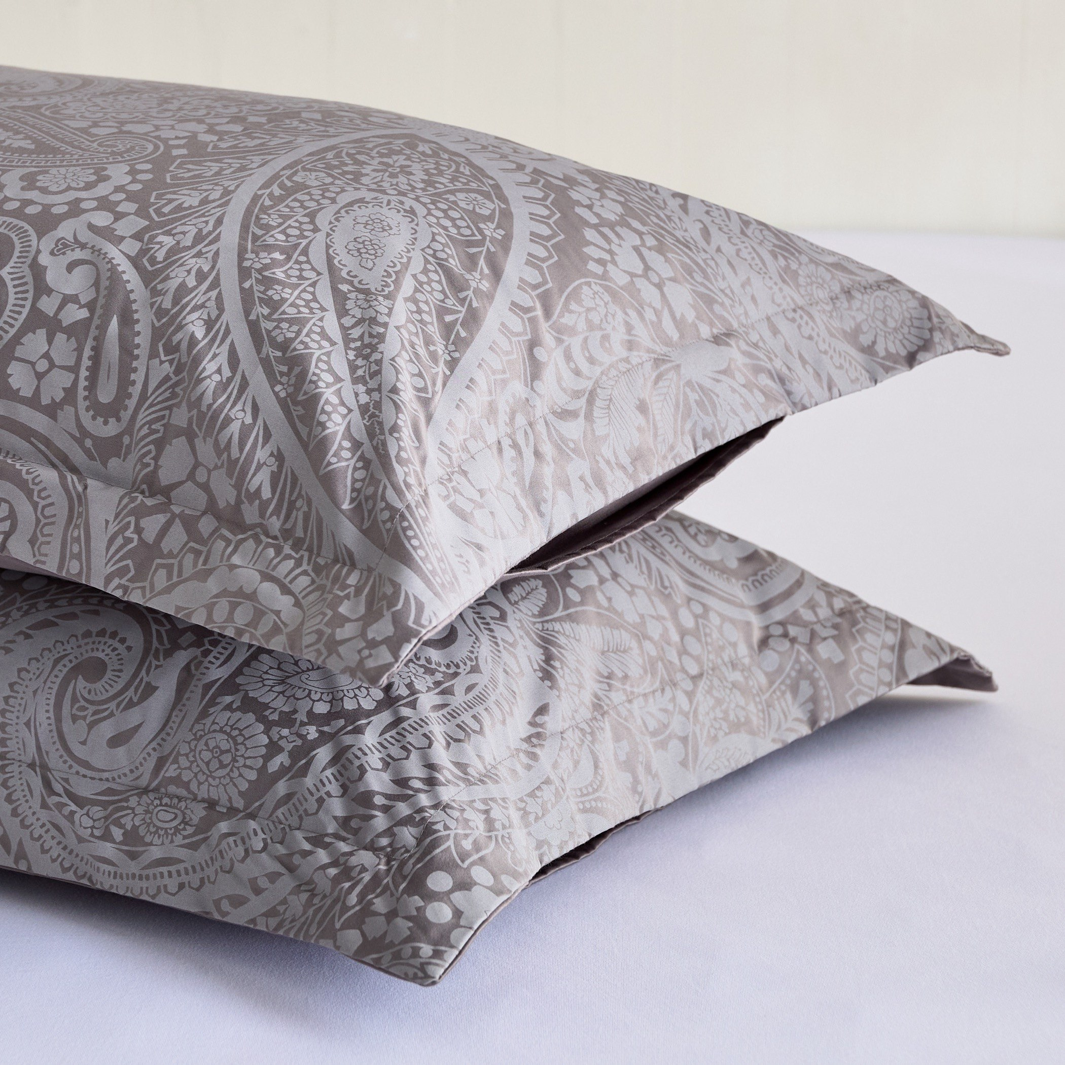 طقم لحاف سوبر كينج قطن جاكار 5 قطع بطبعات خادي من أوبولينت لوكس - 200x200 سم-hbxhomeware-hbxbedroom-image-6