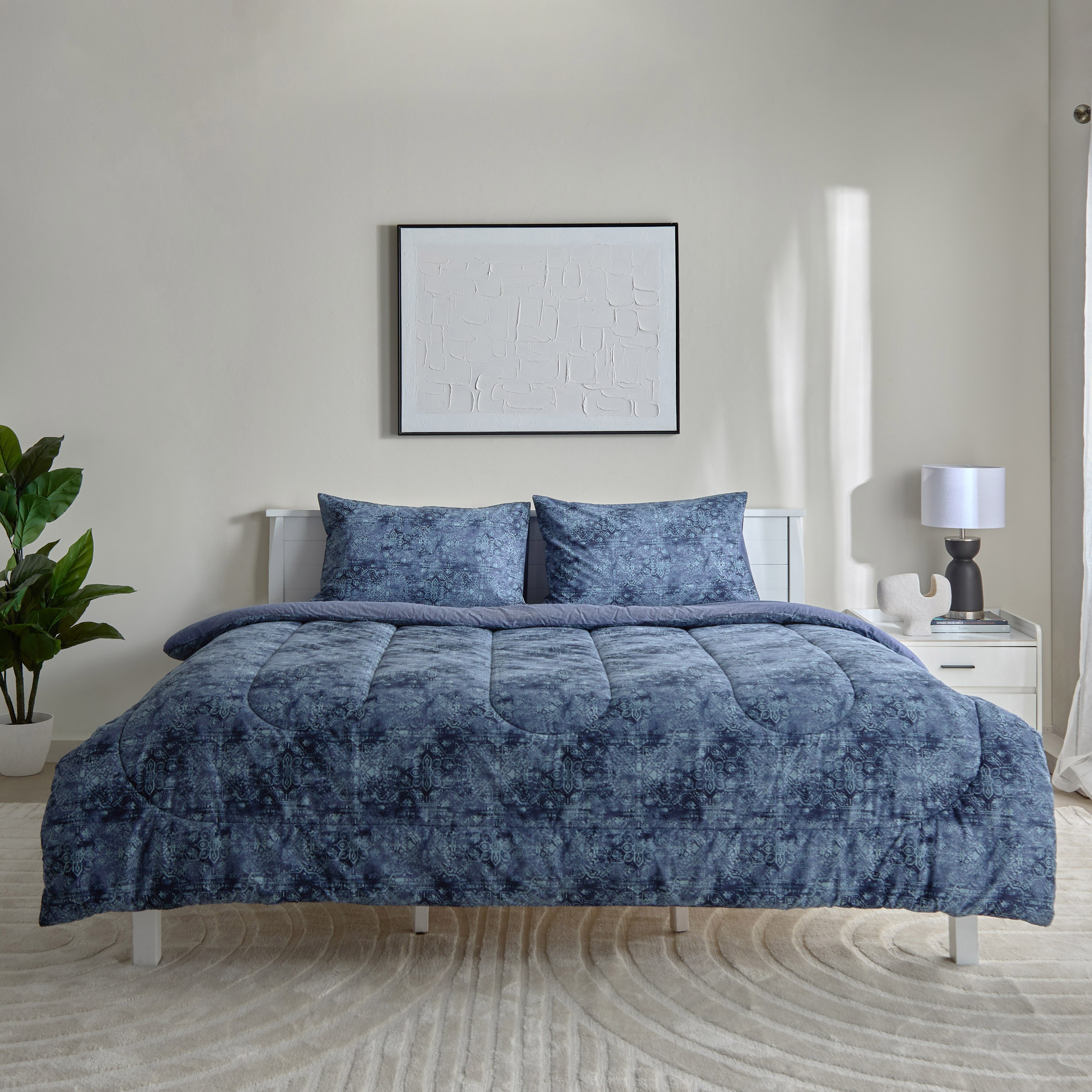 طقم لحاف توين قطن 3 قطع بطبعات من لافيش - 160x220 سم-hbxhomeware-hbxbedroom-image-3