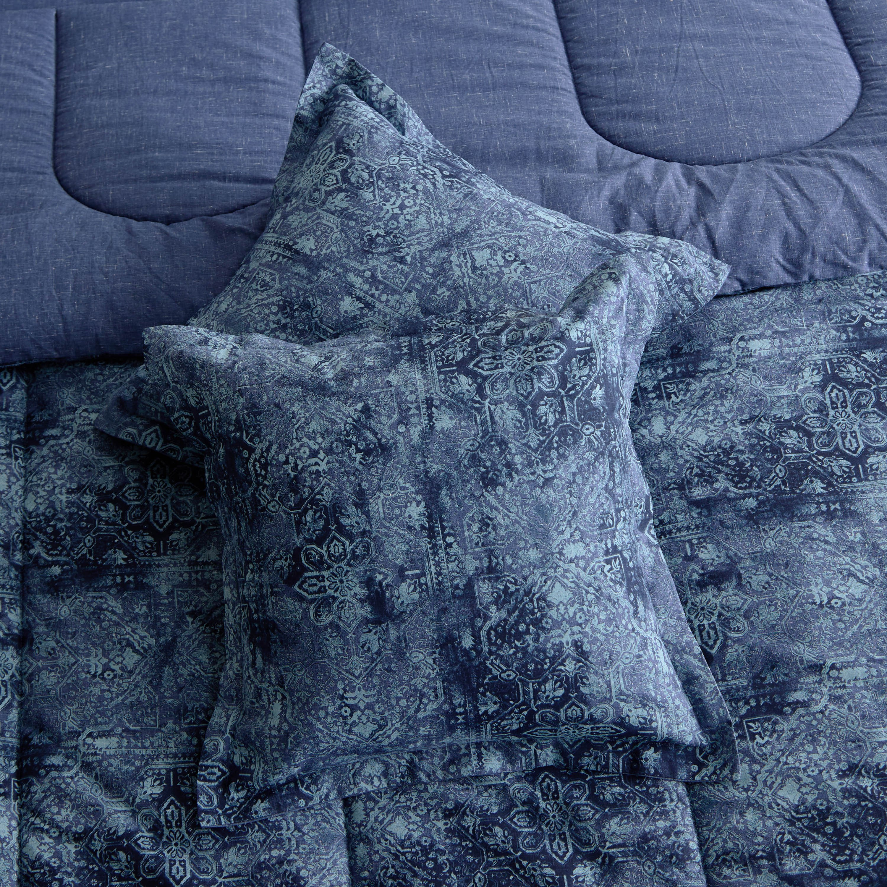 طقم لحاف كينج قطن 5 قطع بطبعات من لافيش - 220x240 سم-hbxhomeware-hbxbedroom-image-7