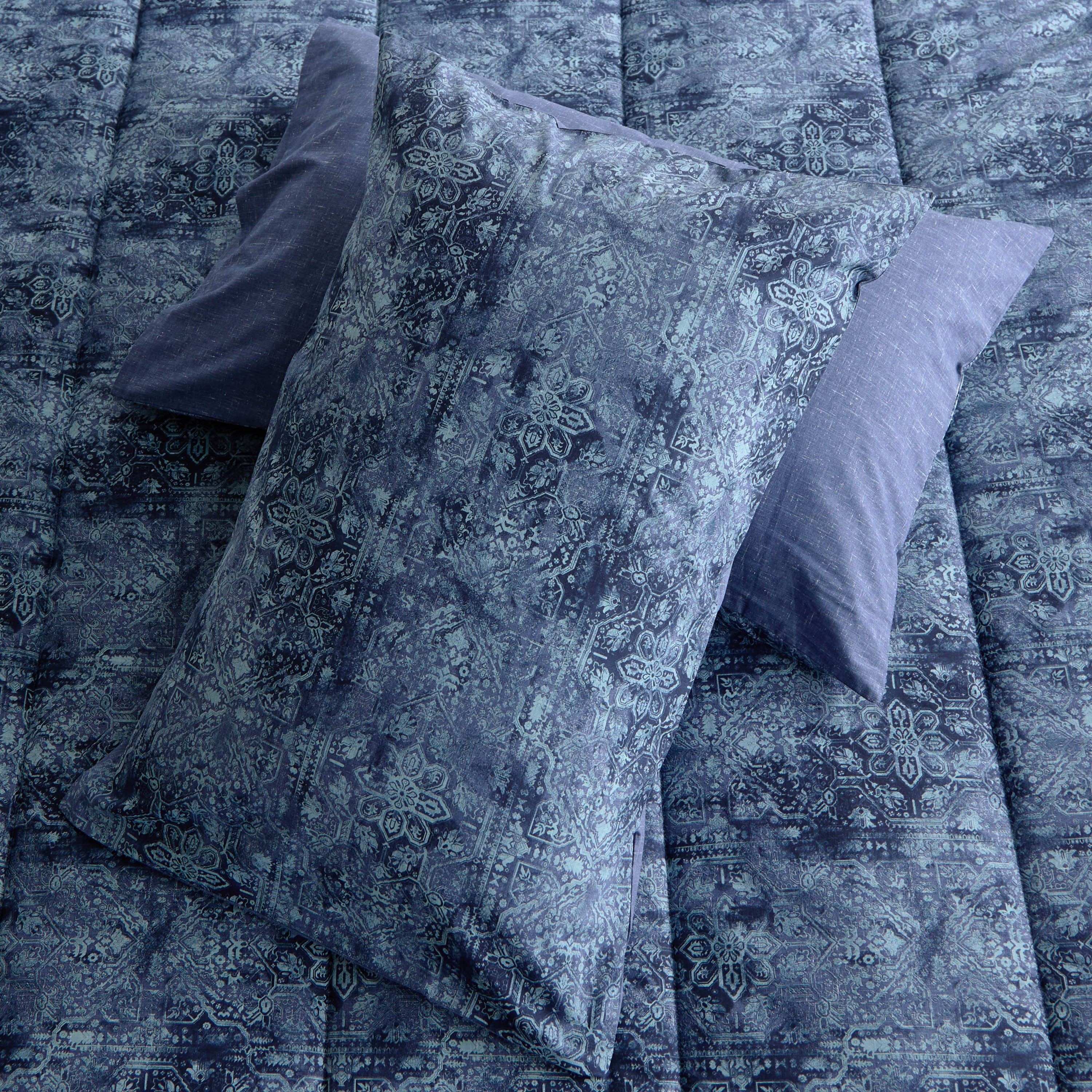 طقم لحاف كينج قطن 5 قطع بطبعات من لافيش - 220x240 سم-hbxhomeware-hbxbedroom-image-9