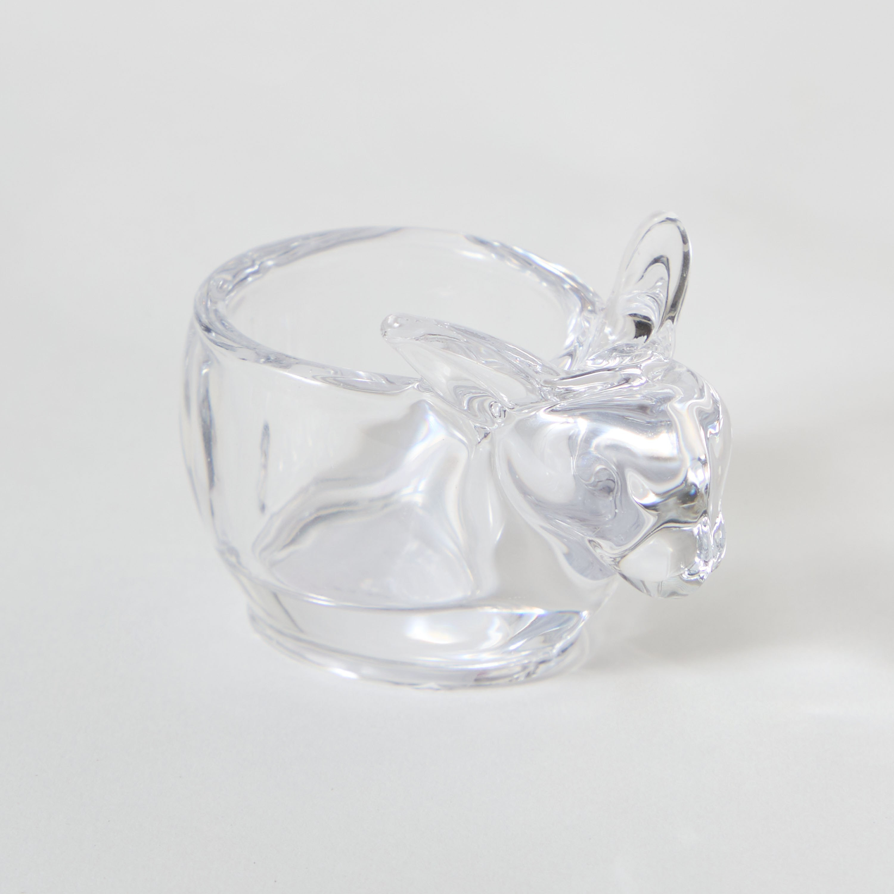 Vega Glass Rabbit Tealight Candleholder - 8x5.4x5.8 cm-hbxlivingroom-decorandaccessories-candleholders-image-5