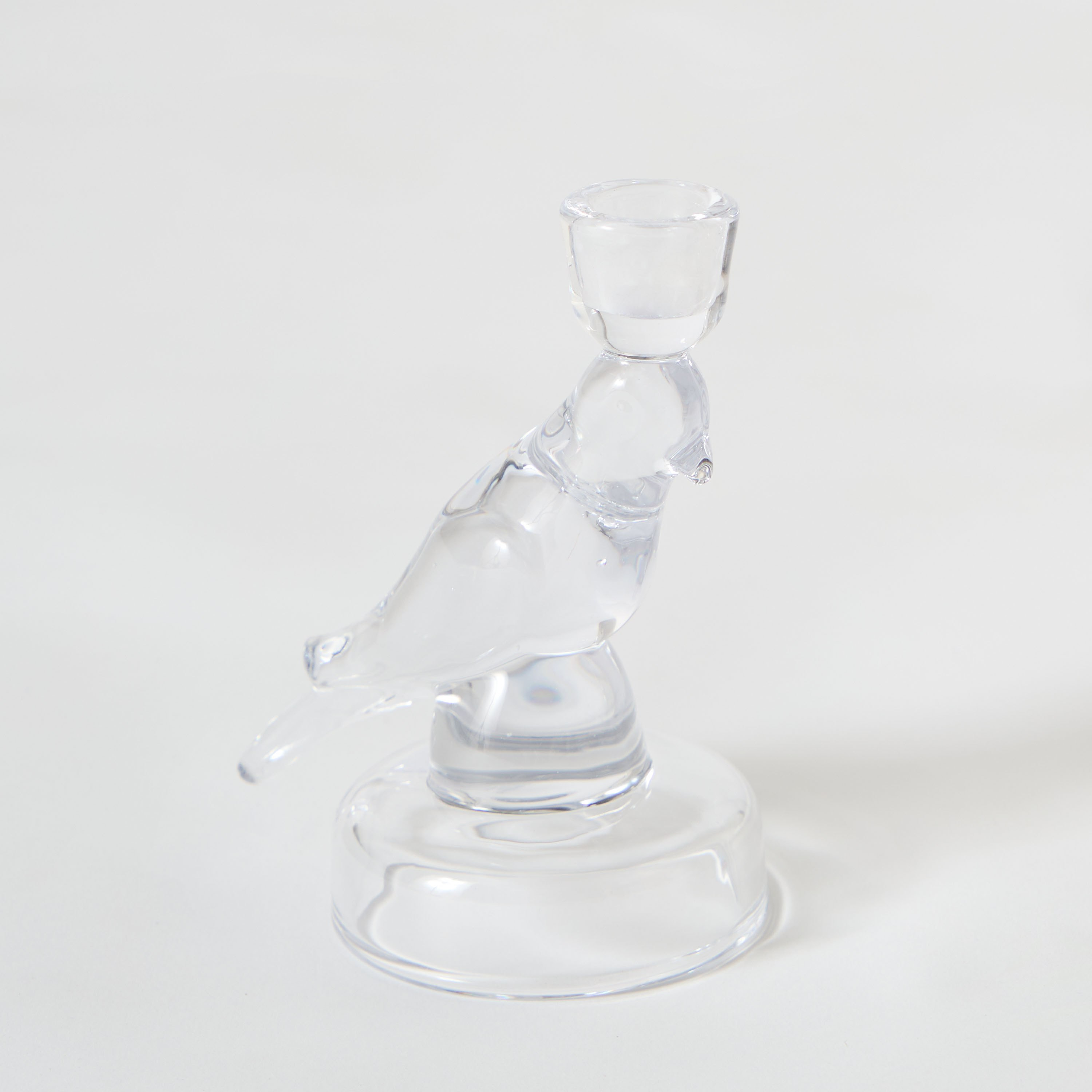 حامل شموع زجاجي على شكل طائر من فيجا - 13x9.5x16.5 سم-hbxlivingroom-decorandaccessories-candleholders-image-6