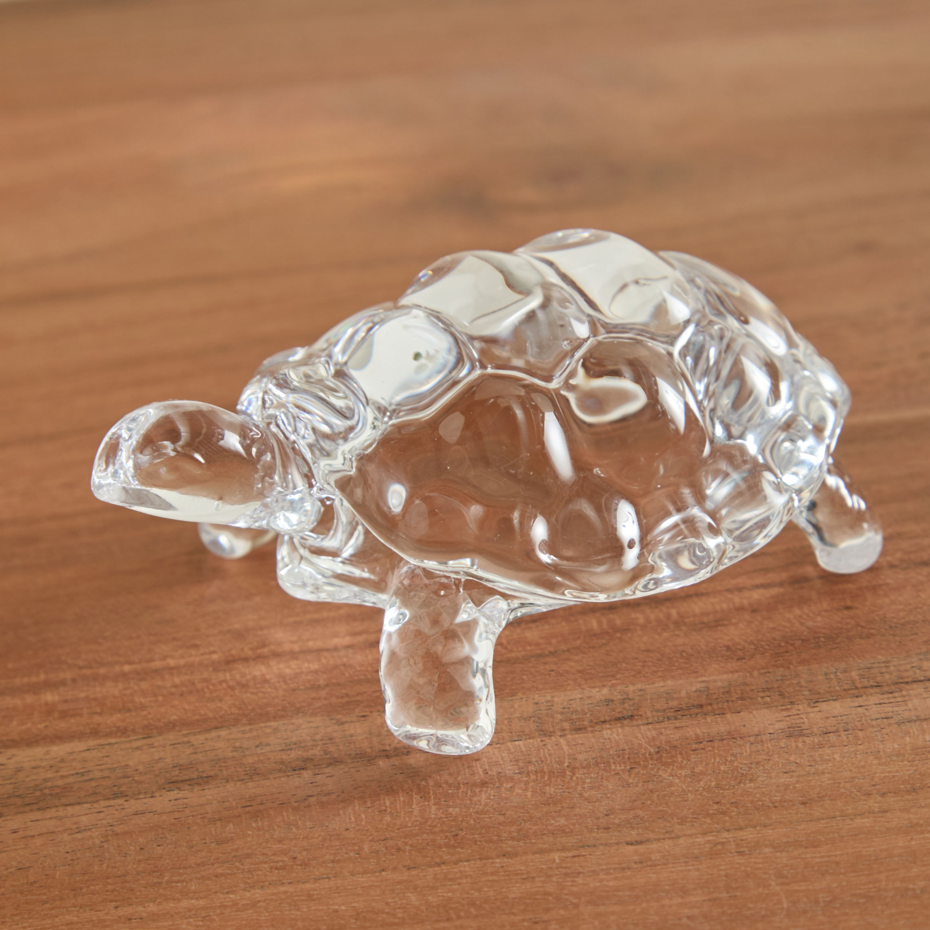 Vega Glass Tortoise Accent - 11x7.8x4.8 cm-hbxhomeware-homedecor-figurinesandornaments-image-2