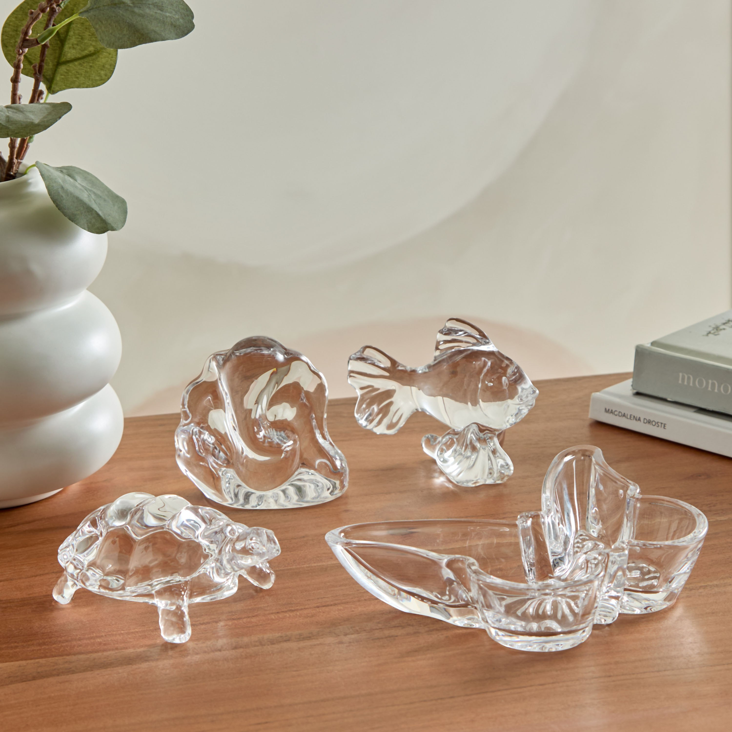 Vega Glass Tortoise Accent - 11x7.8x4.8 cm-hbxhomeware-homedecor-figurinesandornaments-image-4