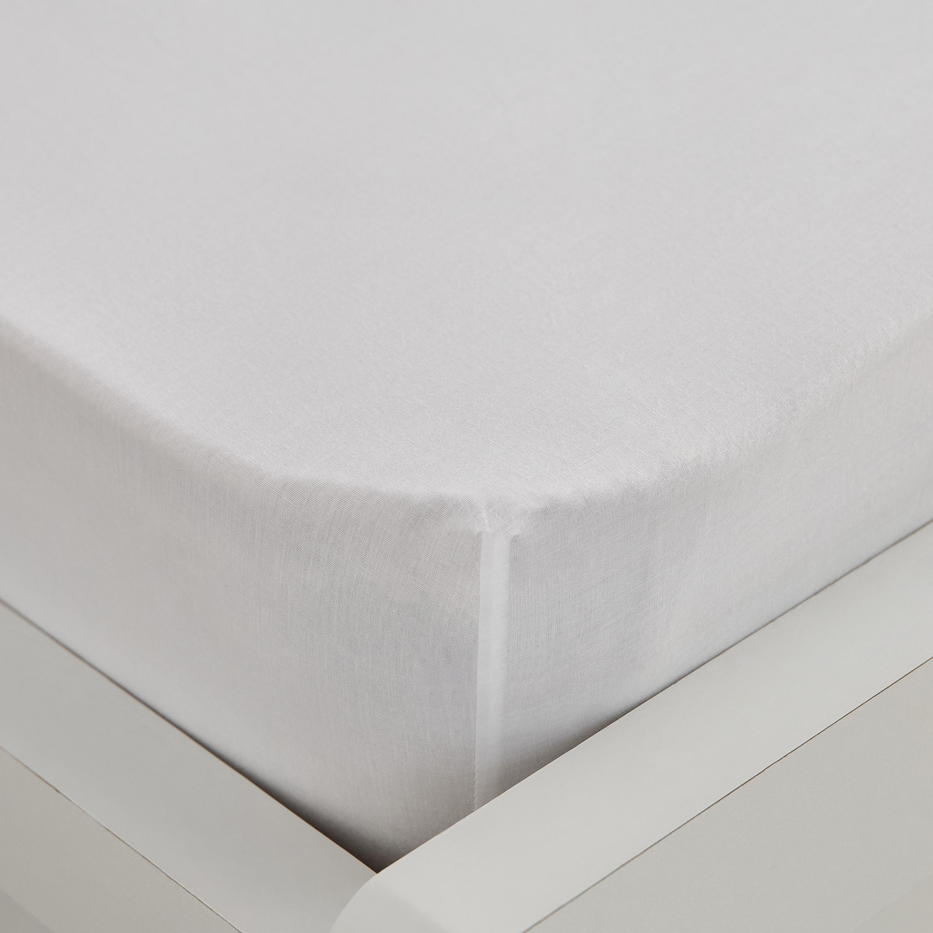 Essential Cotton Single Fitted Sheet - 90x200+36 cm-hbxhomeware-hbxbedroom-image-6