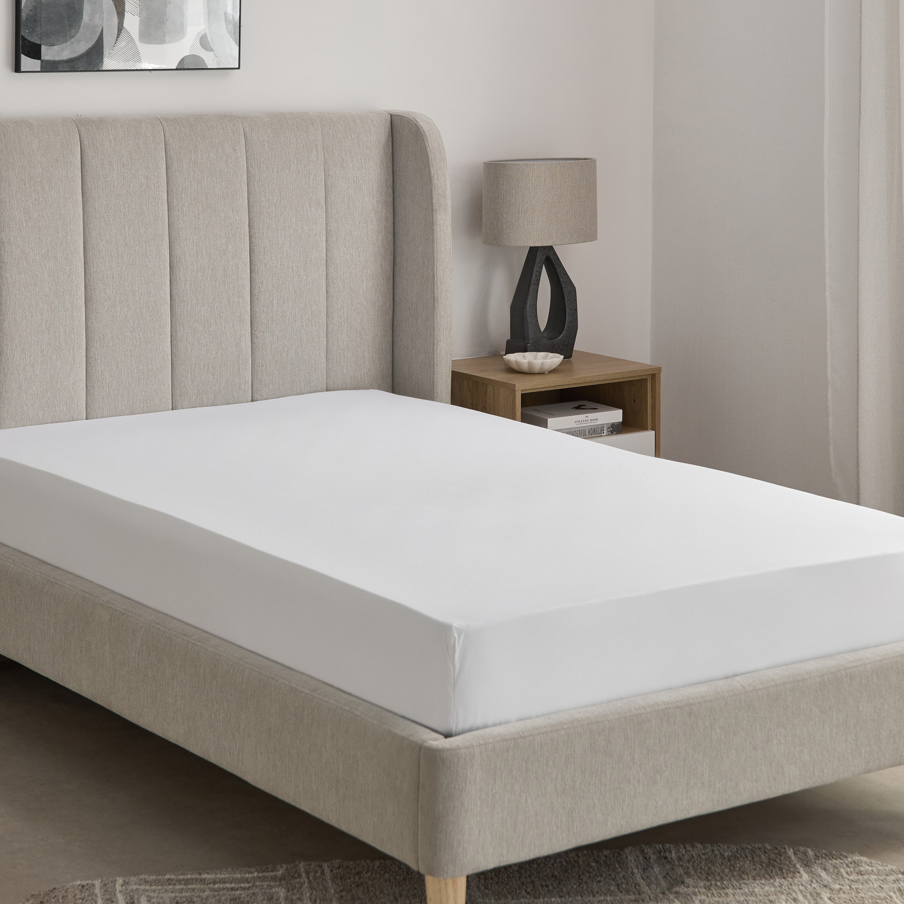 Essential Cotton Twin Fitted Sheet - 120x200+36 cm-hbxhomeware-hbxbedroom-image-2