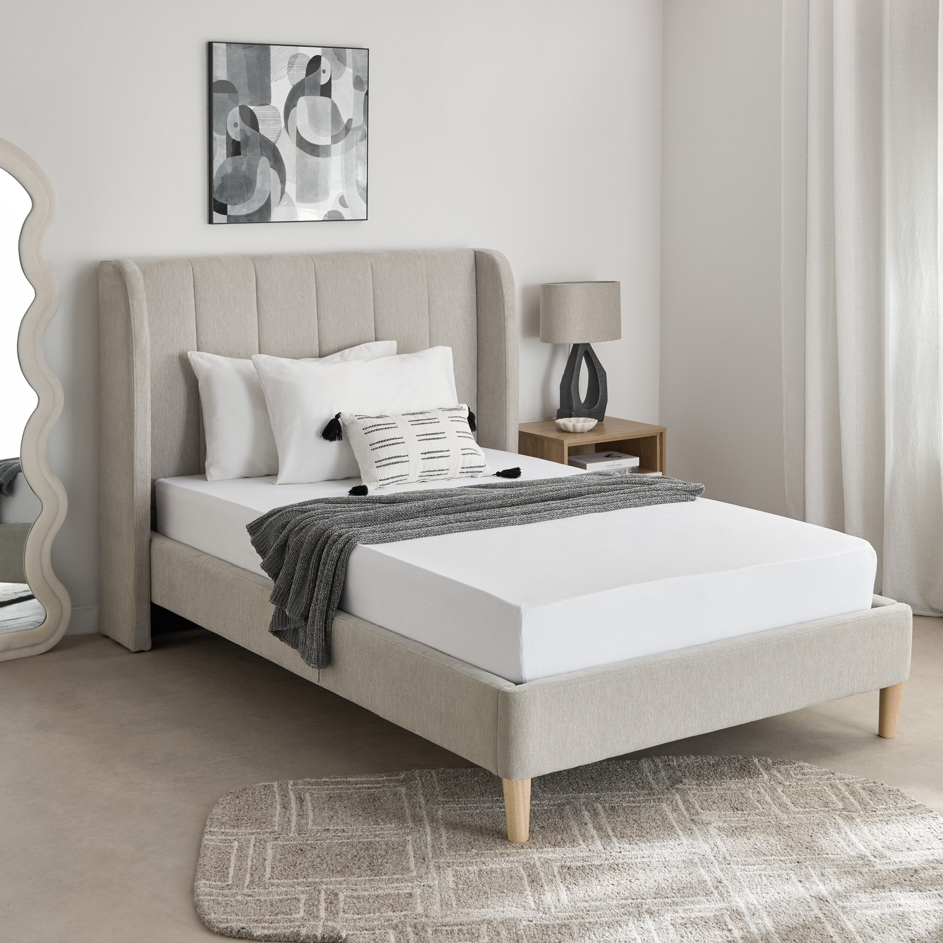 Essential Cotton Twin Fitted Sheet - 120x200+36 cm-hbxhomeware-hbxbedroom-image-8