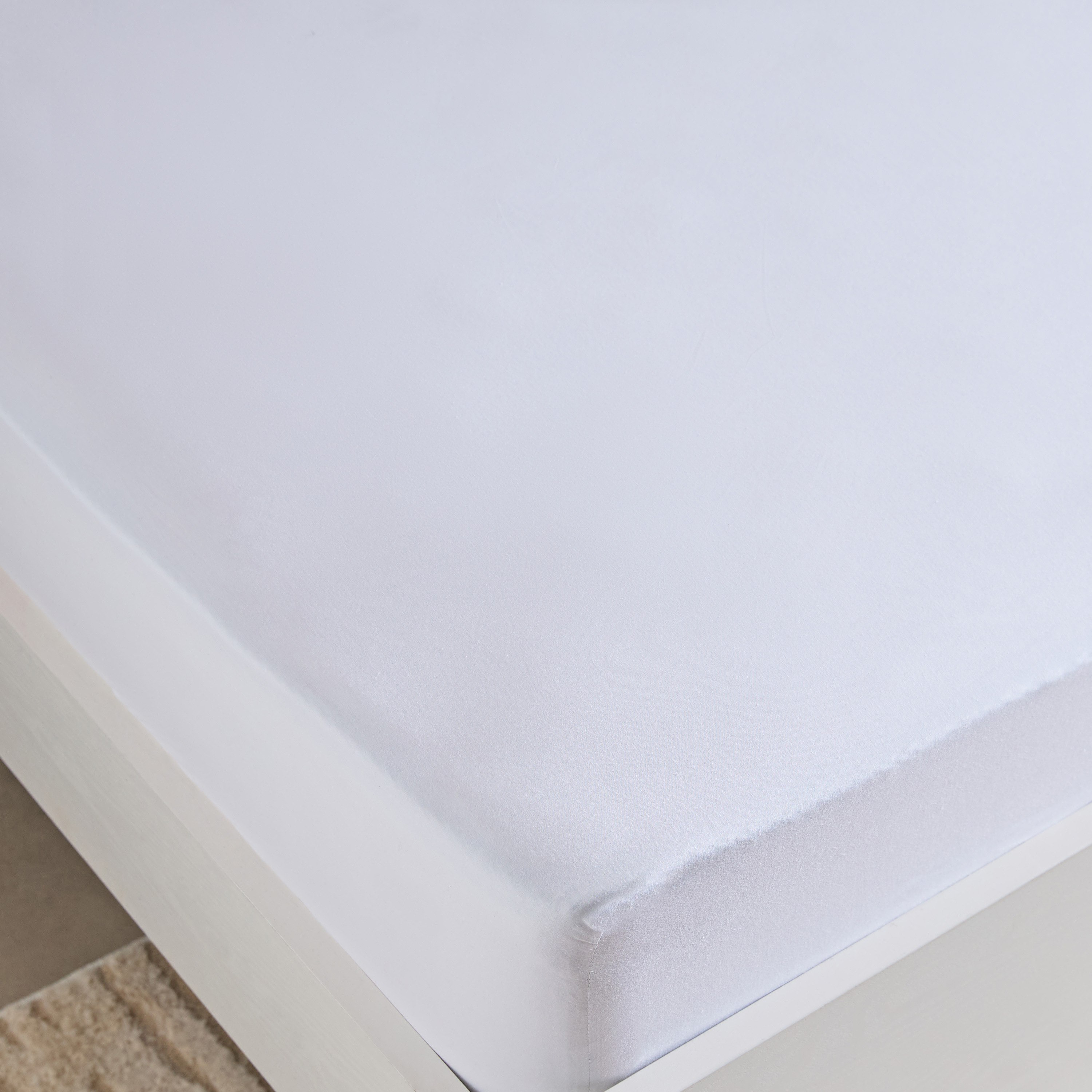 Essential Cotton Super King Fitted Sheet - 200x200+36 cm-hbxhomeware-hbxbedroom-image-4
