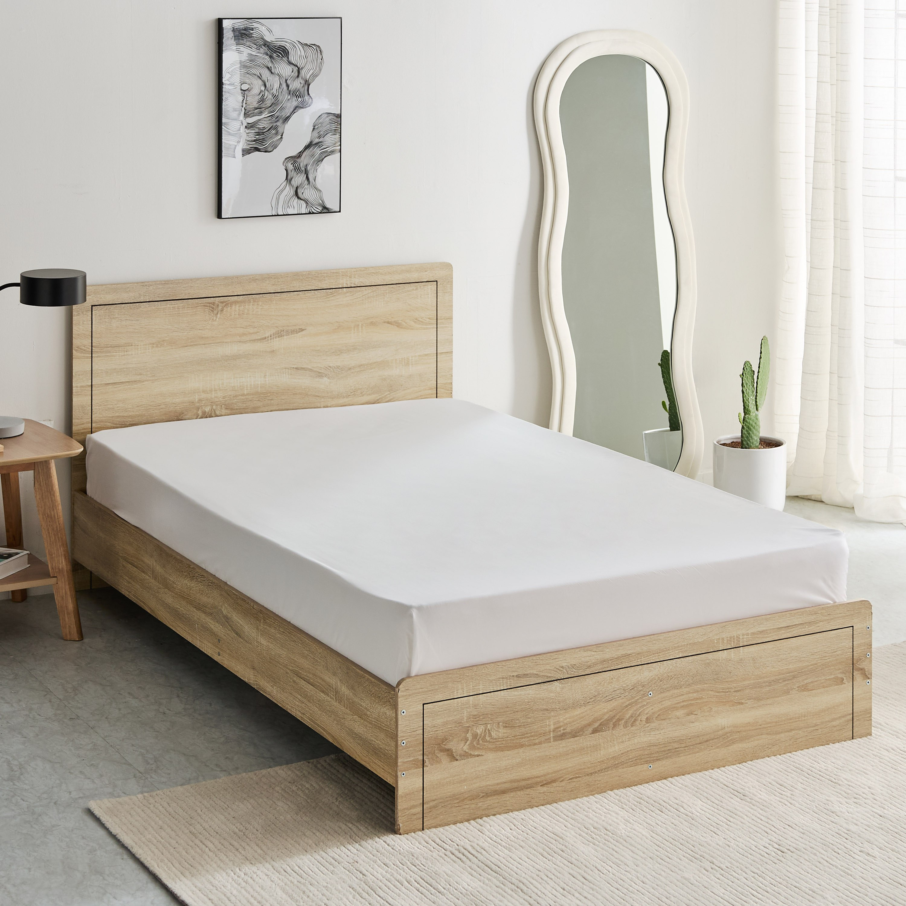 Essential Cotton Twin Flat Sheet - 170x260 cm-hbxhomeware-hbxbedroom-image-2