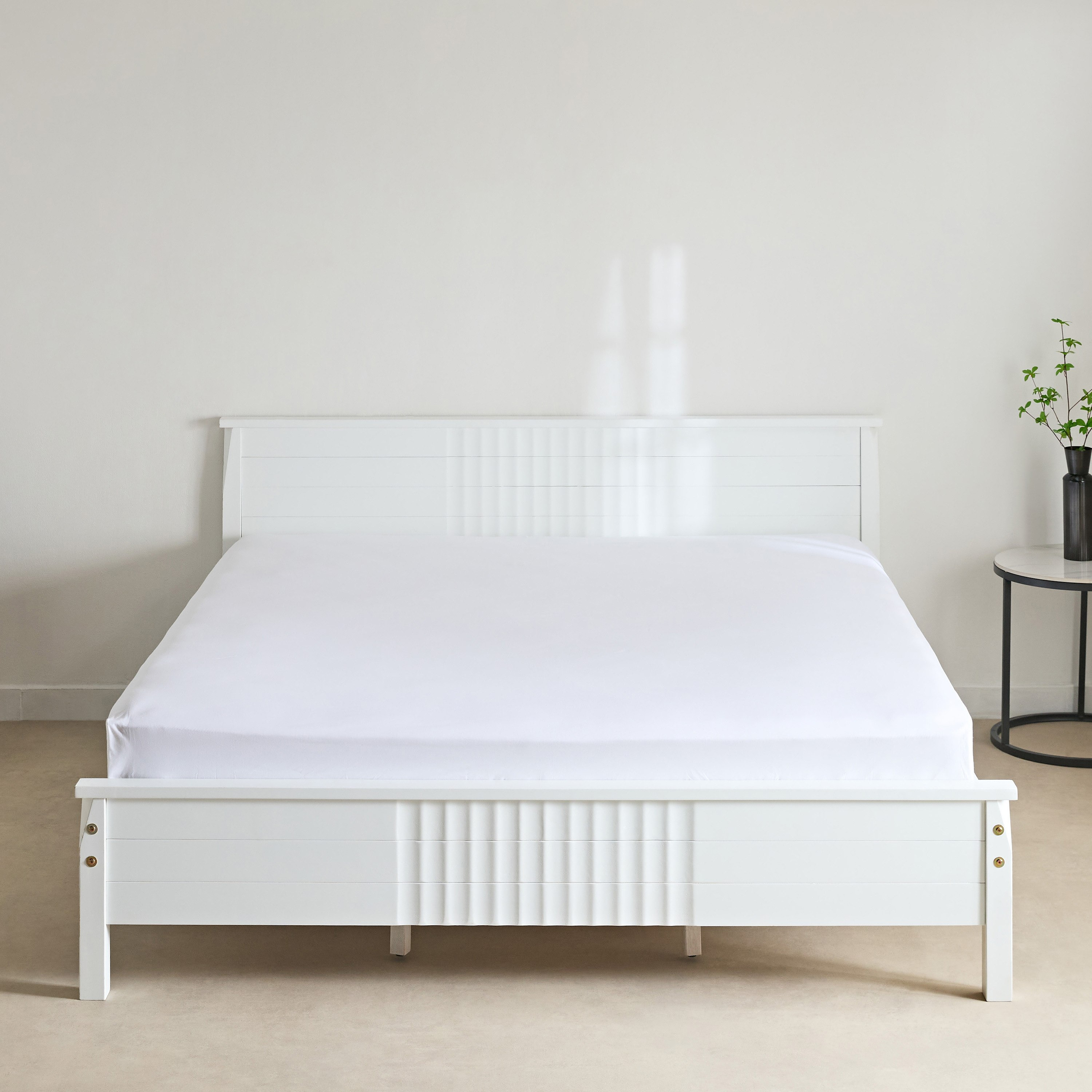 Essential Cotton King Flat Sheet - 240x260 cm-hbxhomeware-hbxbedroom-image-3