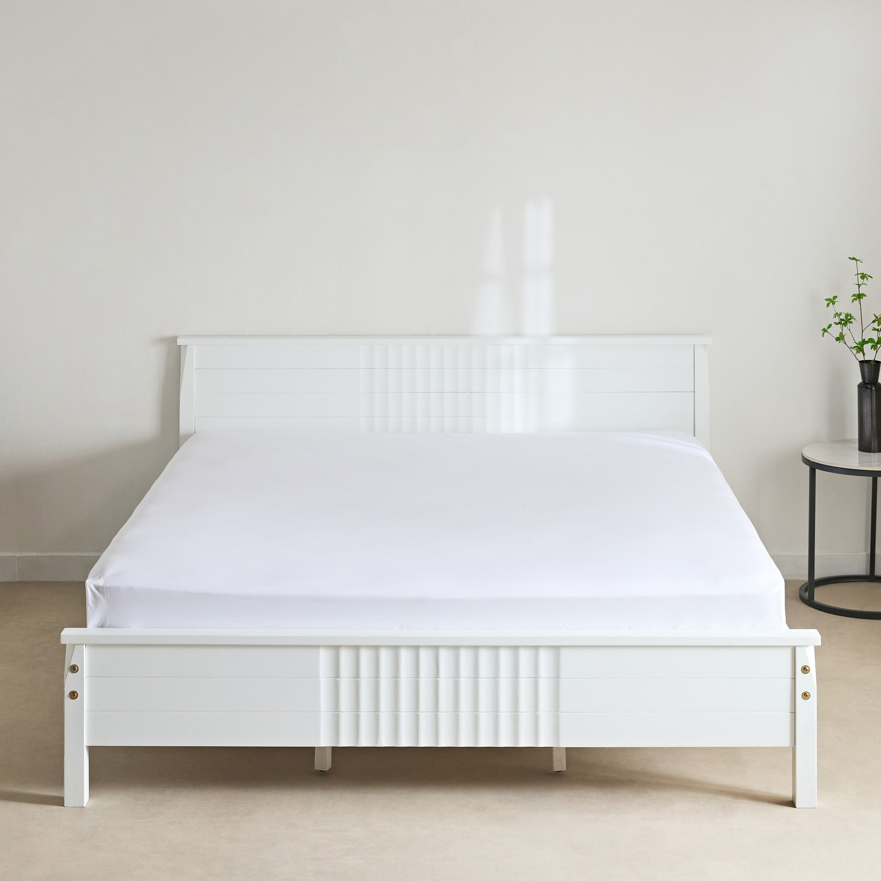 Essential Cotton Super King Flat Sheet - 270x260 cm-hbxhomeware-hbxbedroom-image-3