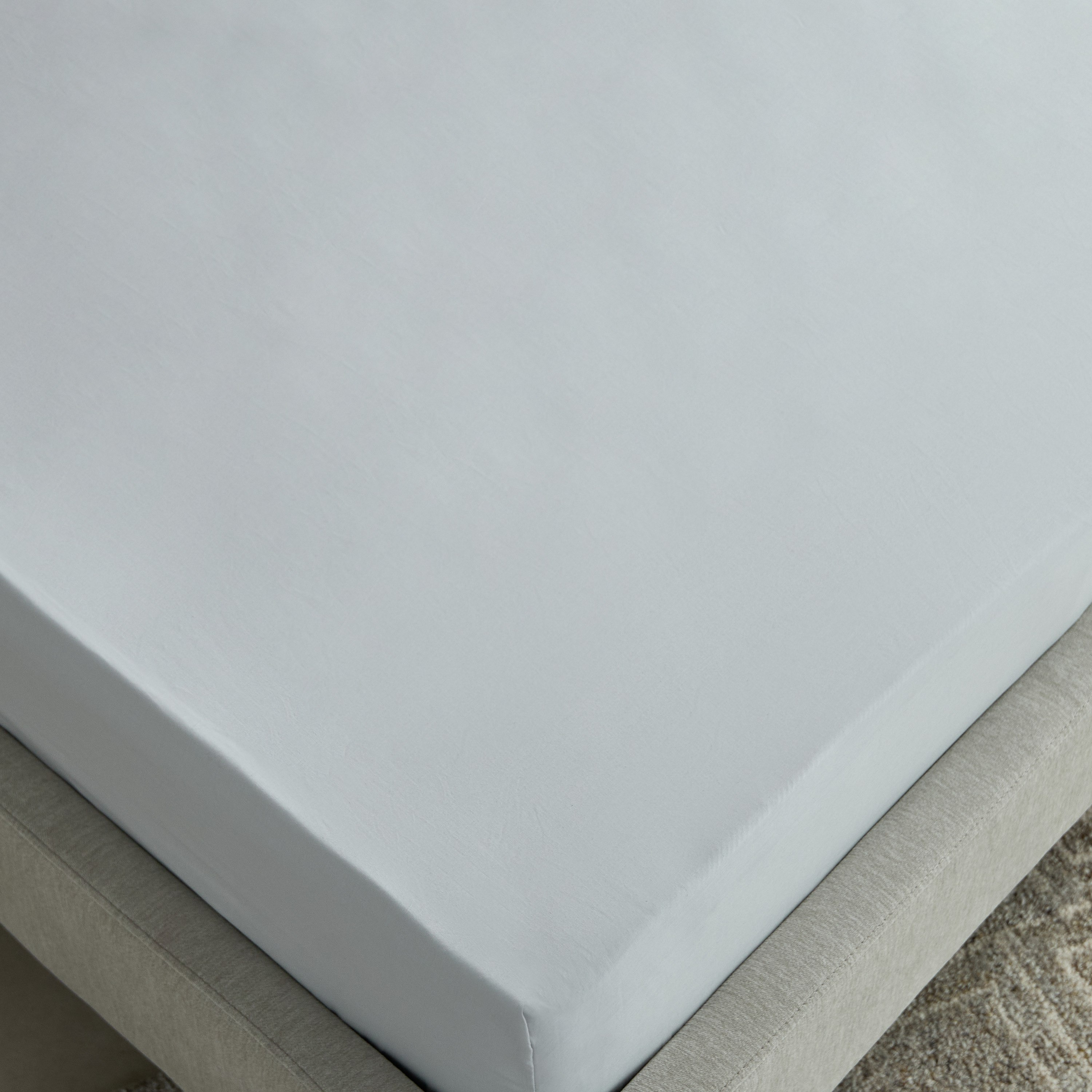 Essential Cotton Twin Fitted Sheet - 120x200+36 cm-hbxhomeware-hbxbedroom-image-4