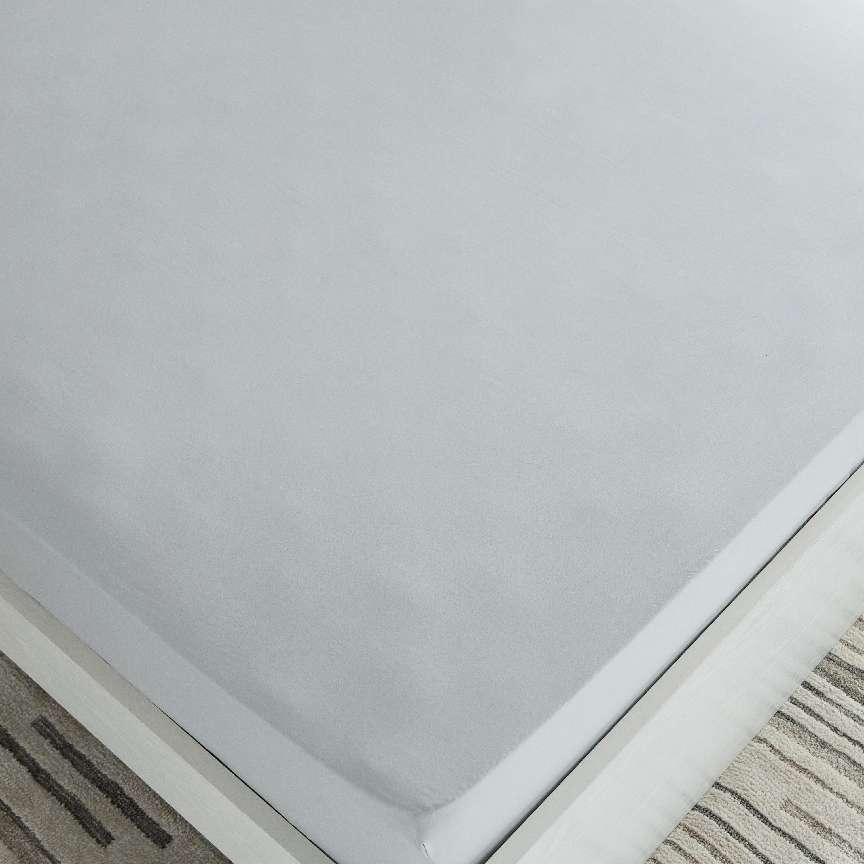 Essential Cotton Queen Fitted Sheet - 150x200+36 cm-hbxhomeware-hbxbedroom-image-4