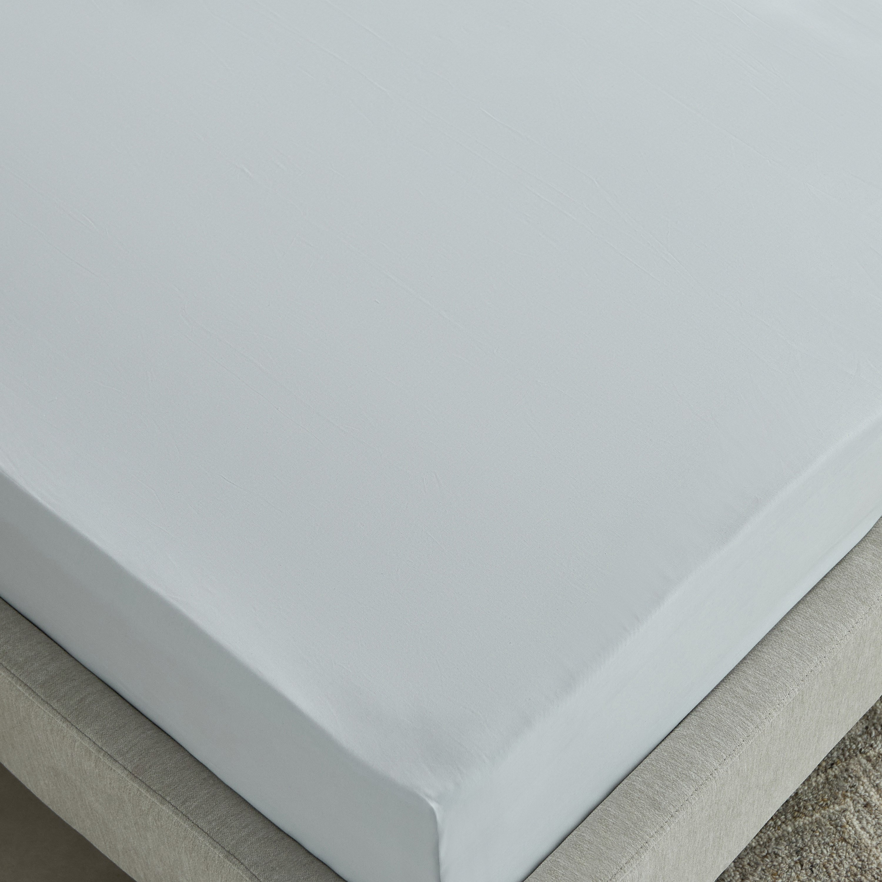 شرشف مسطح توين قطن من إسينشال - 170x260 سم-hbxhomeware-hbxbedroom-image-4
