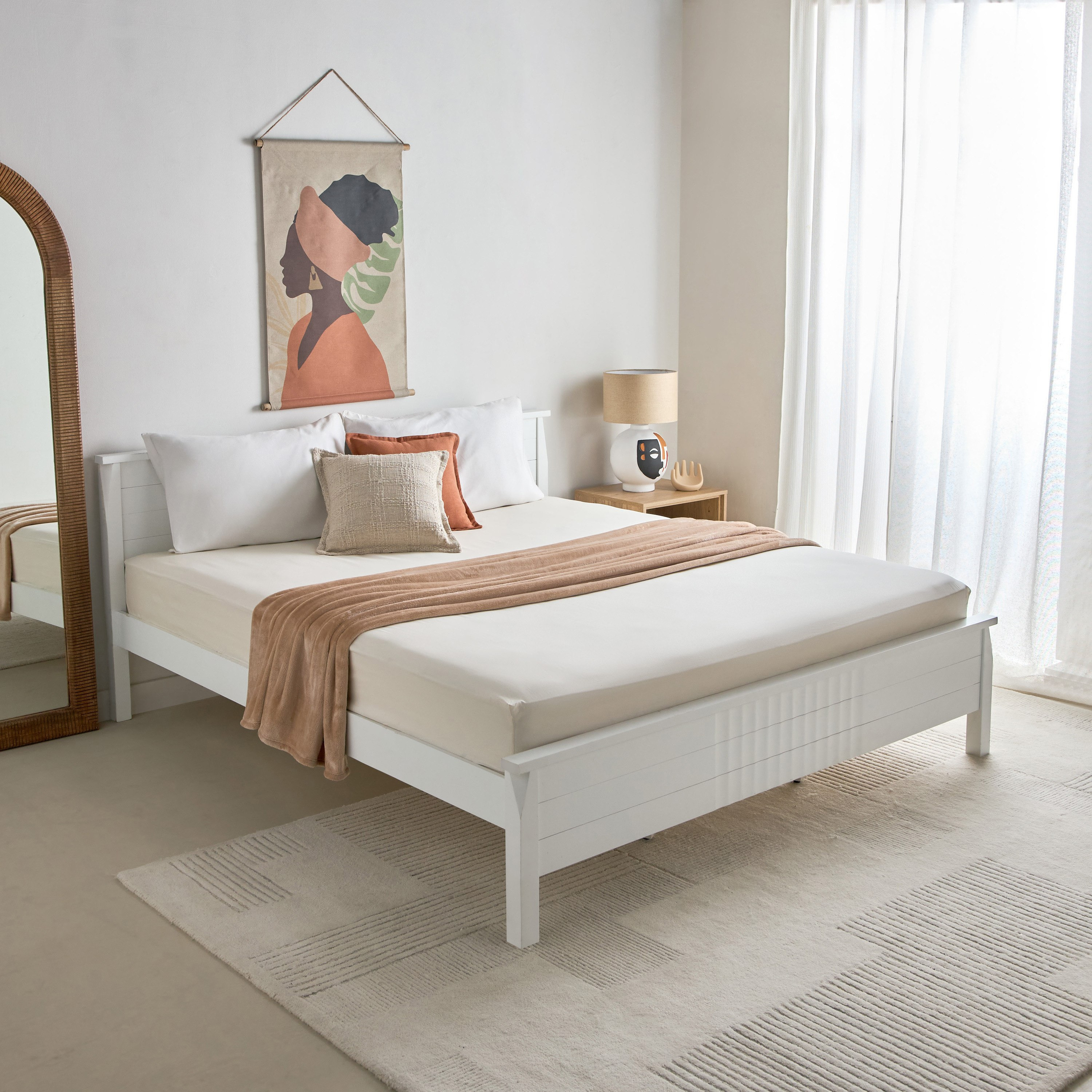 Essential Super King Cotton Fitted Sheet - 200x200+36 cm-hbxhomeware-bedding-fittedsheets-image-8