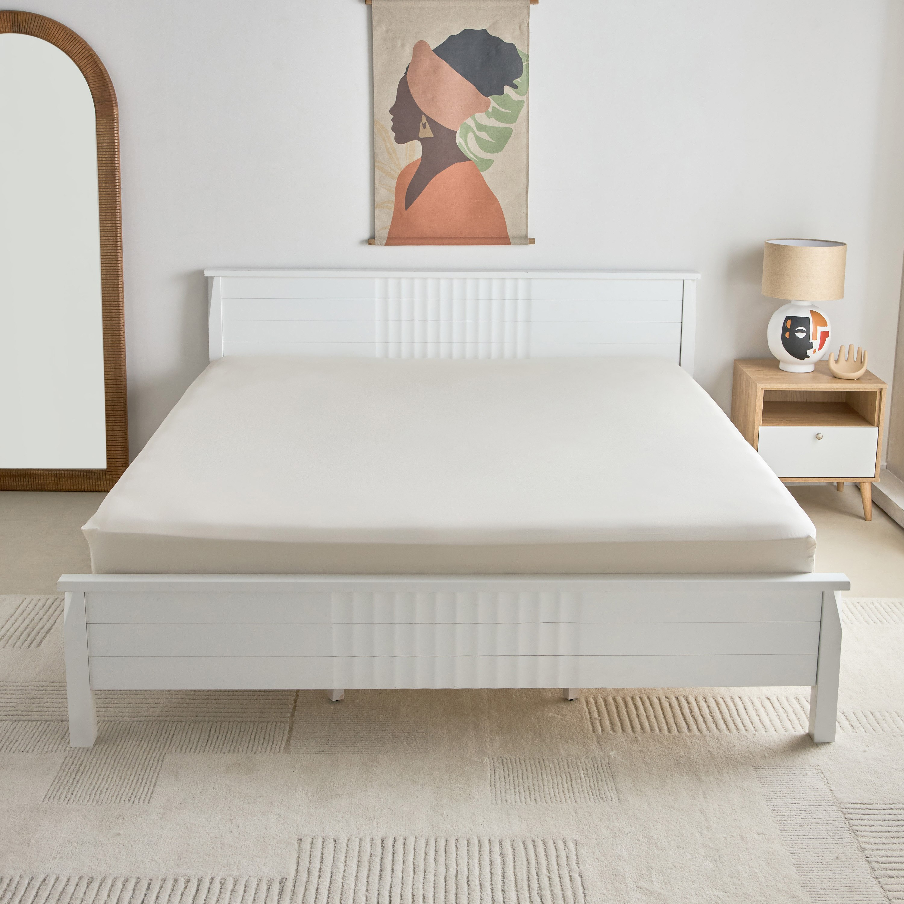 شرشف مسطح سوبر كينج قطن من إسينشال - 270x260 سم-hbxhomeware-hbxbedroom-image-3