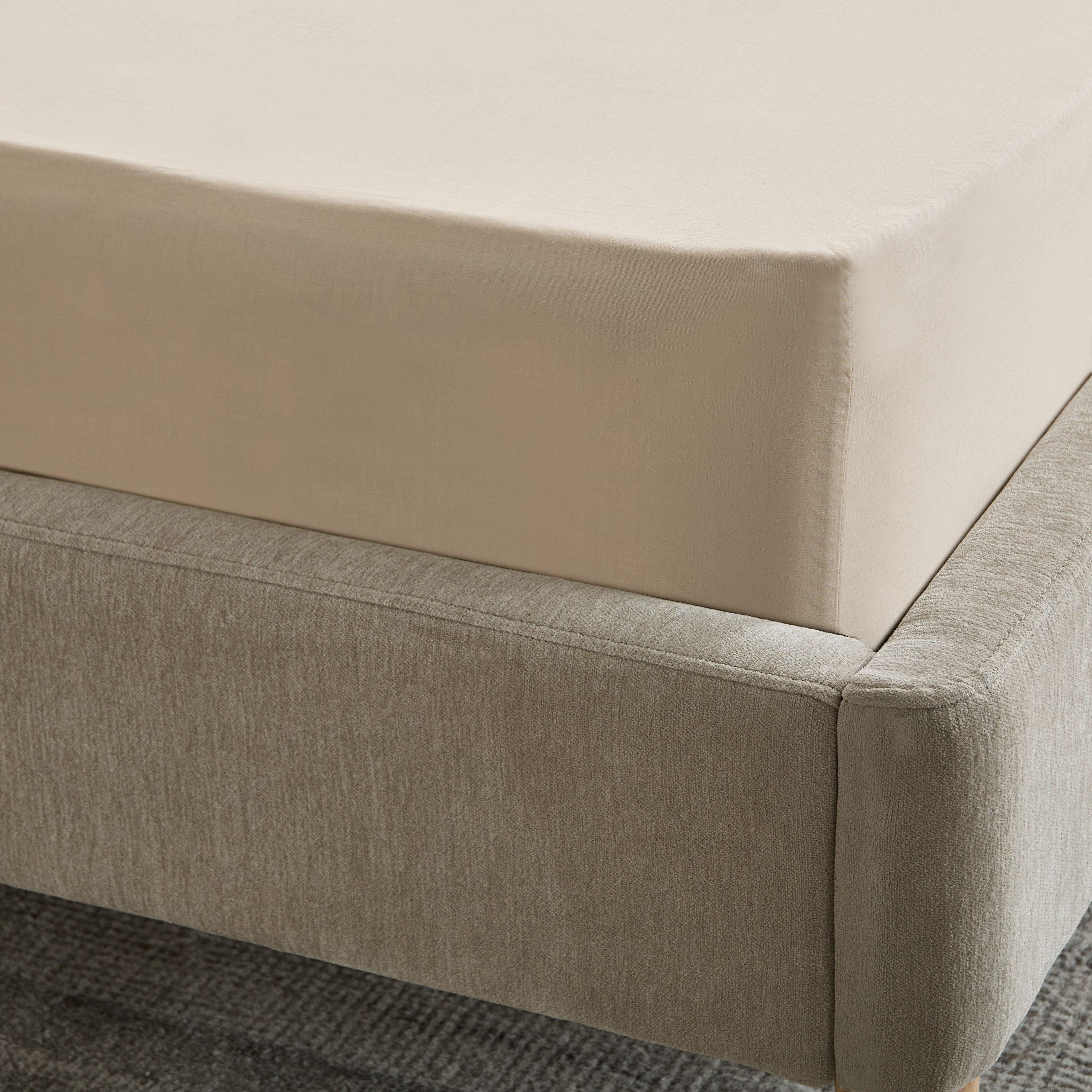Essential Cotton Twin Fitted Sheet - 120x200+36 cm-hbxhomeware-hbxbedroom-image-4