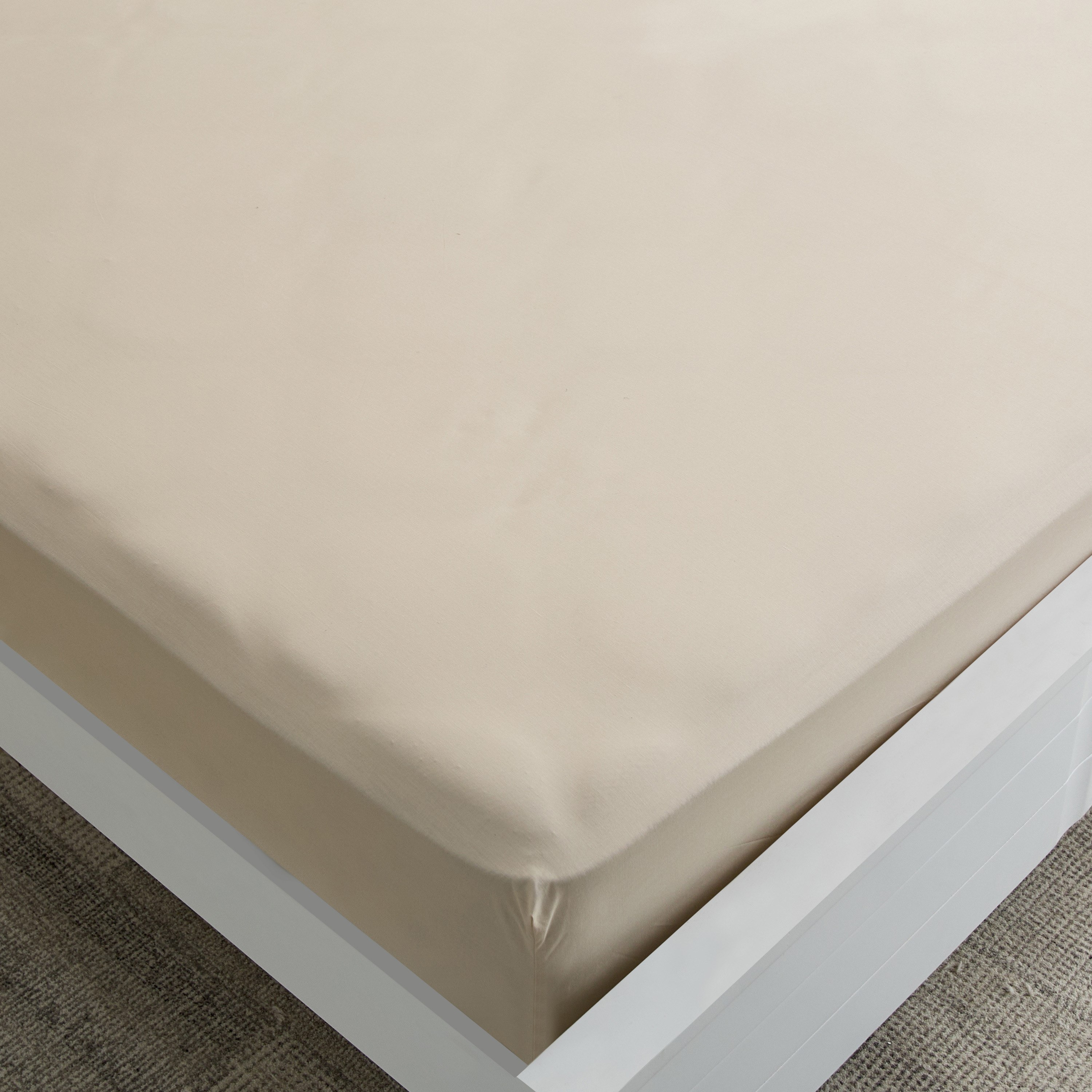 Essential Cotton King Fitted Sheet - 180x200+36 cm-hbxhomeware-hbxbedroom-image-4