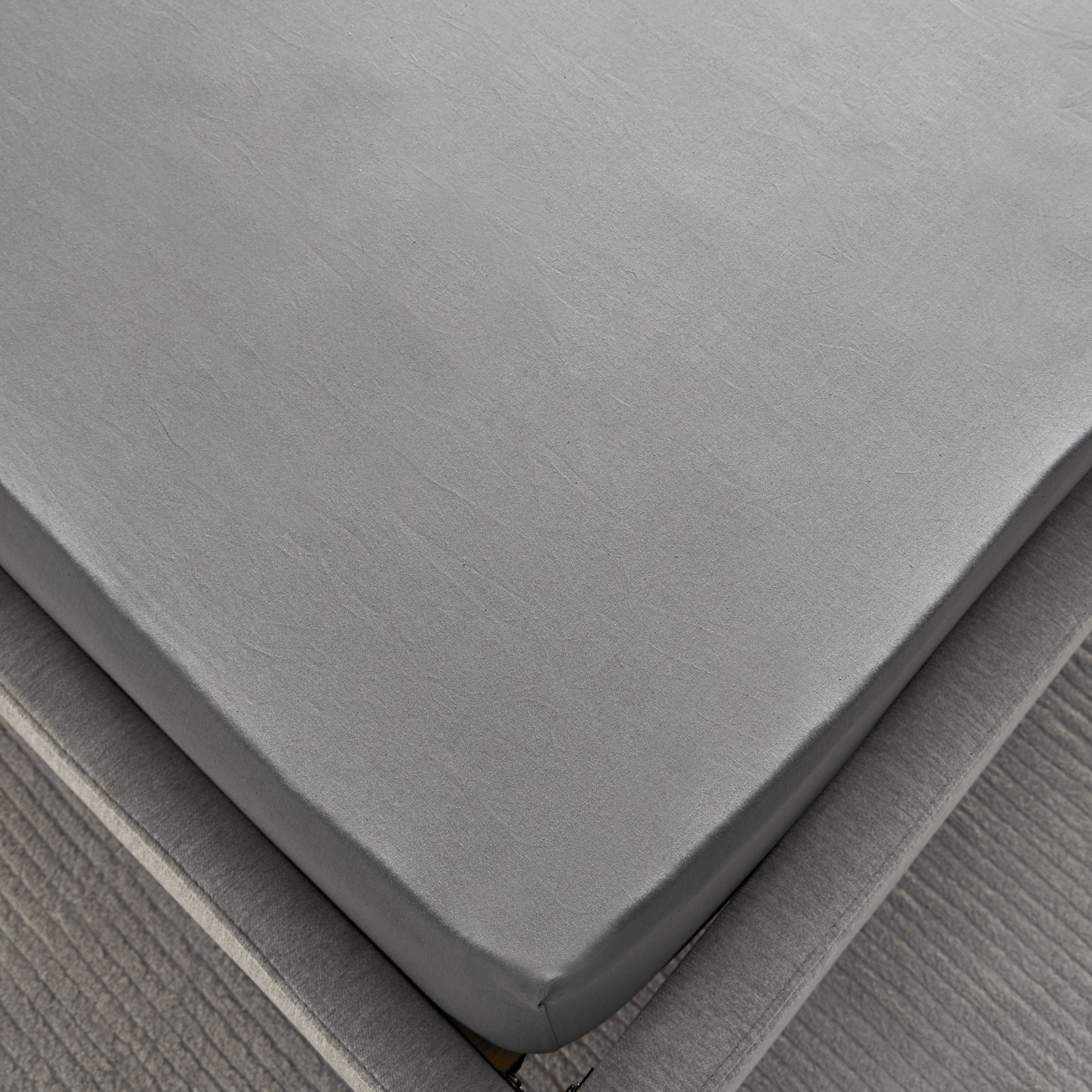 Essential Cotton Twin Fitted Sheet - 120x200+36 cm-hbxhomeware-hbxbedroom-image-4