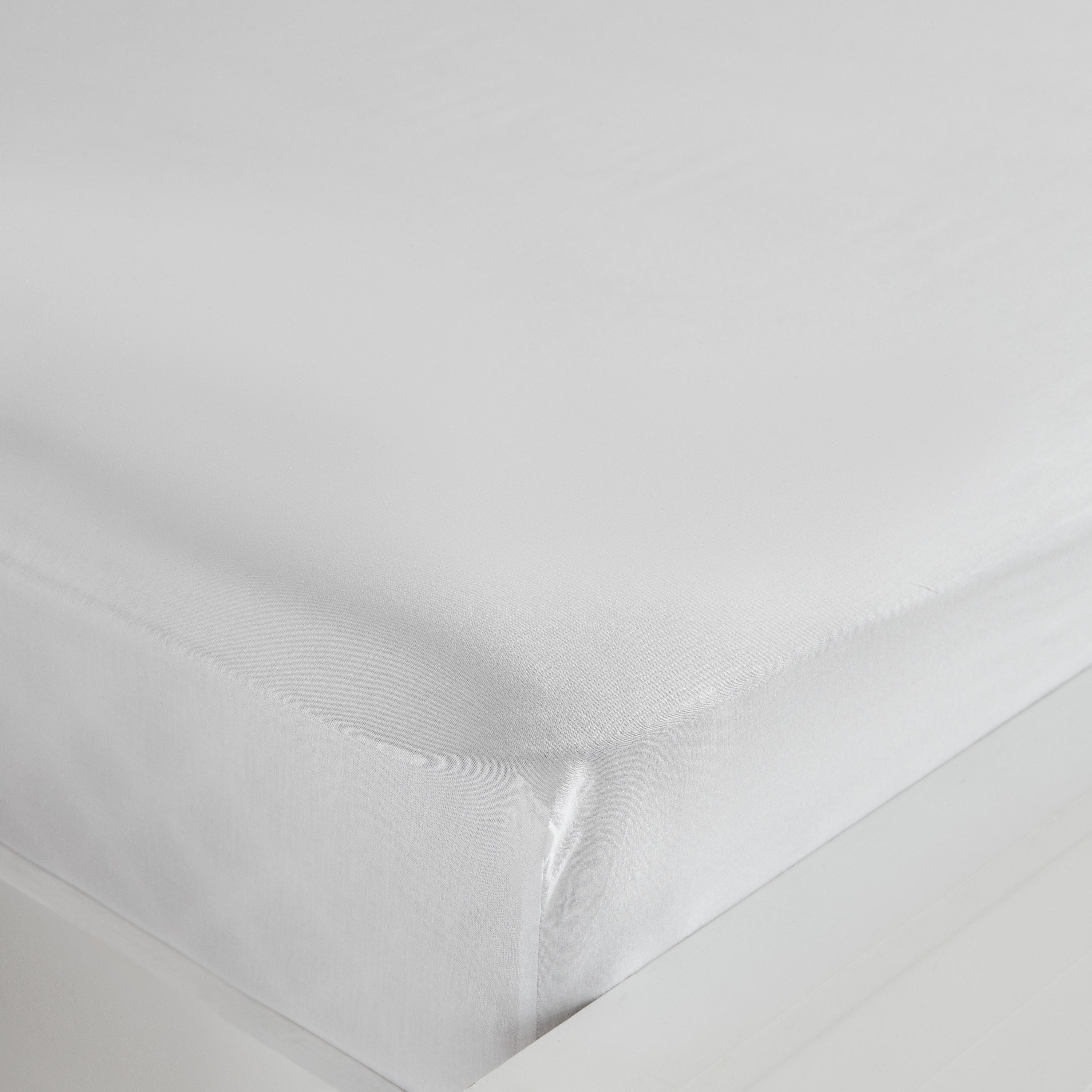 شرشف مطاطي قطن كينج سادة من إيسينشيال - 180x210+36 سم-hbxhomeware-hbxbedroom-image-6