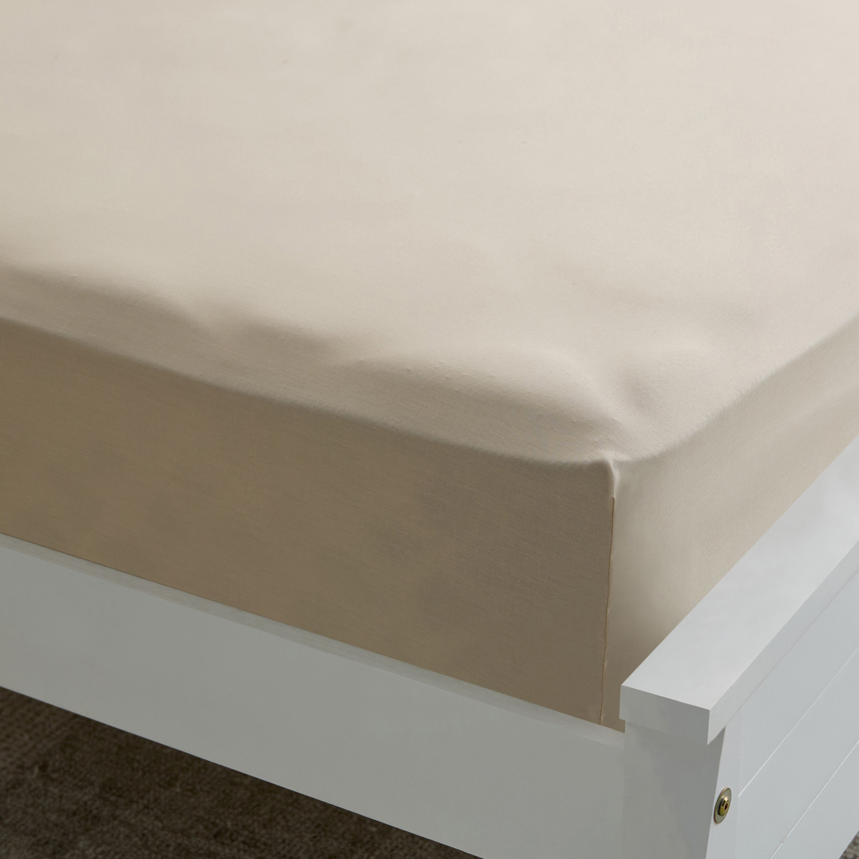 Essential Solid Cotton King Fitted Sheet - 180x210+36 cm-hbxhomeware-hbxbedroom-image-5