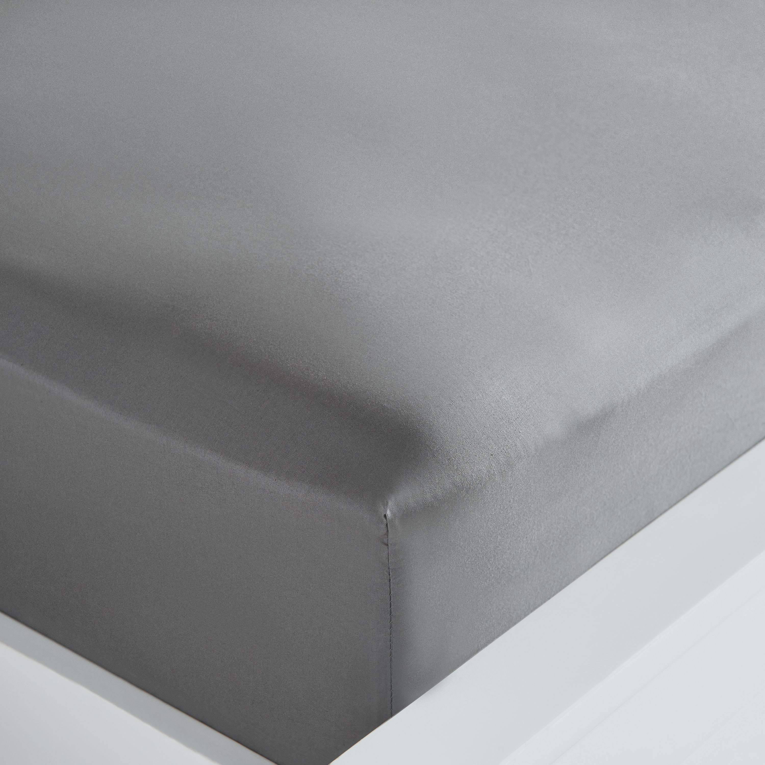 Essential Solid Cotton King Fitted Sheet - 180x210+36 cm-hbxhomeware-bedding-fittedsheets-image-6