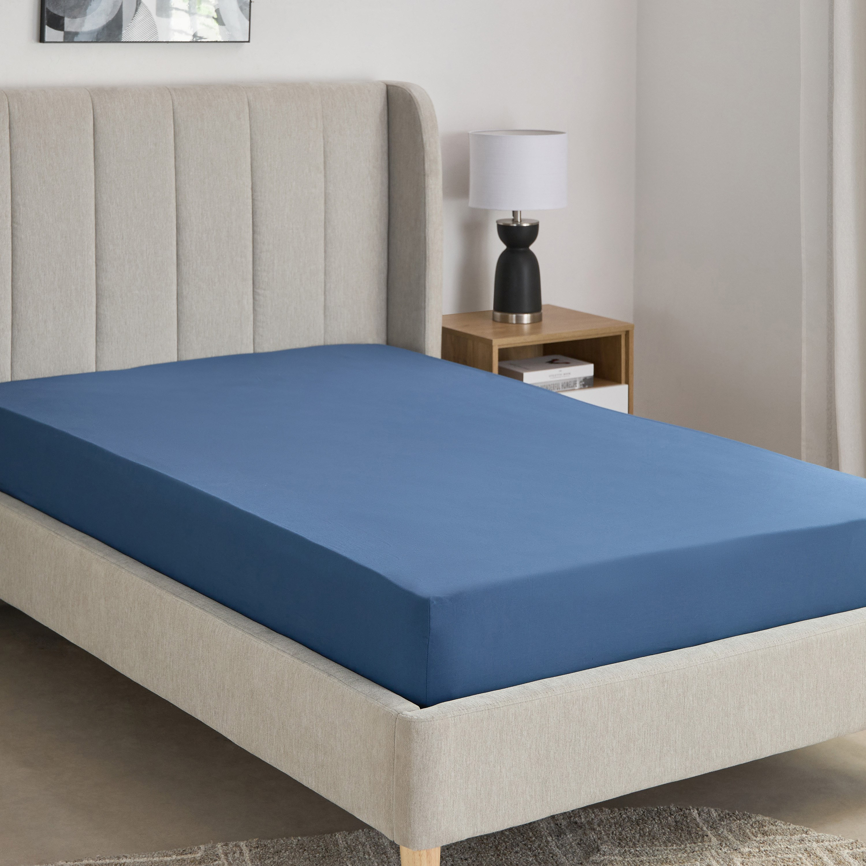 Essential Cotton Twin Fitted Sheet - 120x200+36 cm-hbxhomeware-hbxkidsandyouth-image-2
