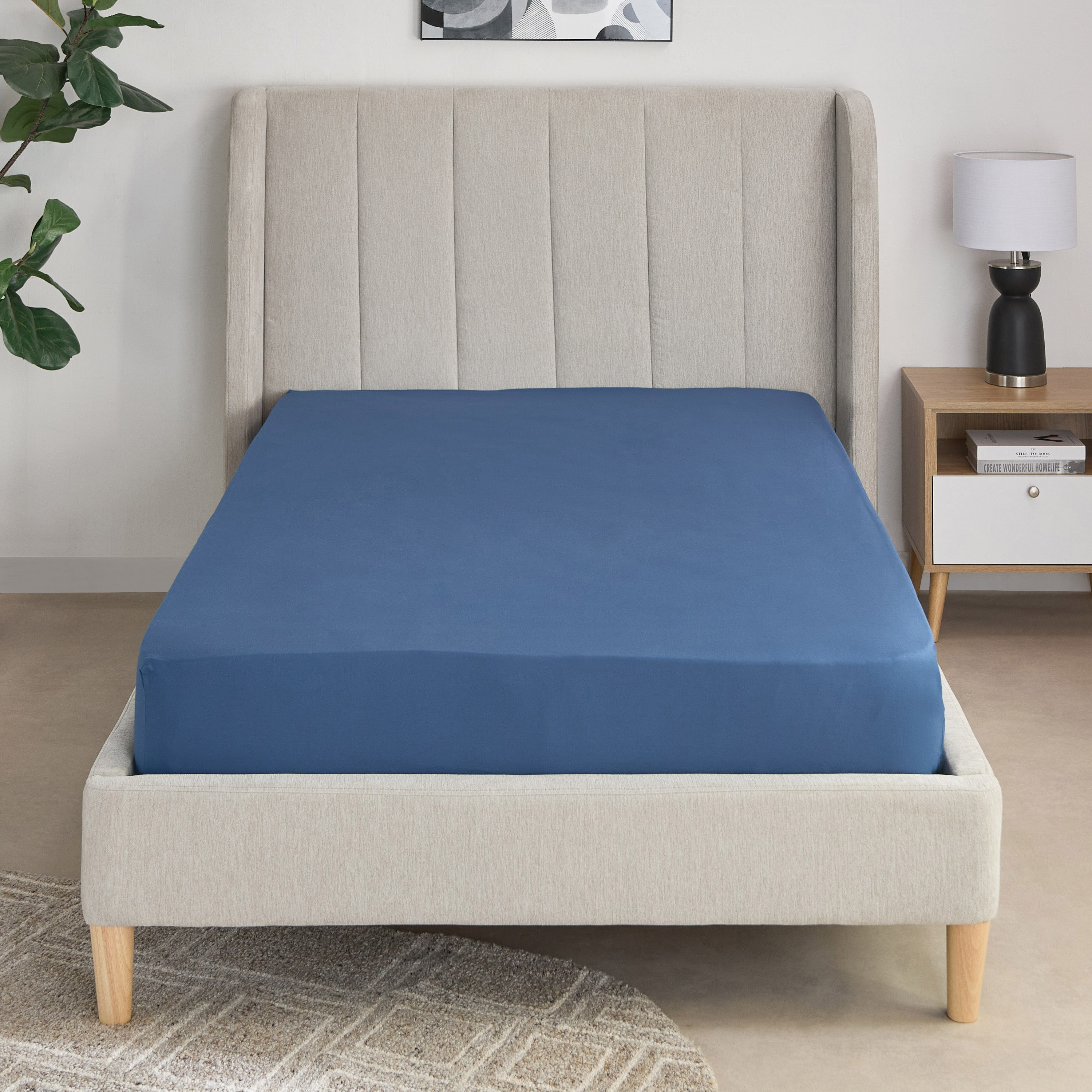 Essential Cotton Twin Fitted Sheet - 120x200+36 cm-hbxhomeware-hbxkidsandyouth-image-3
