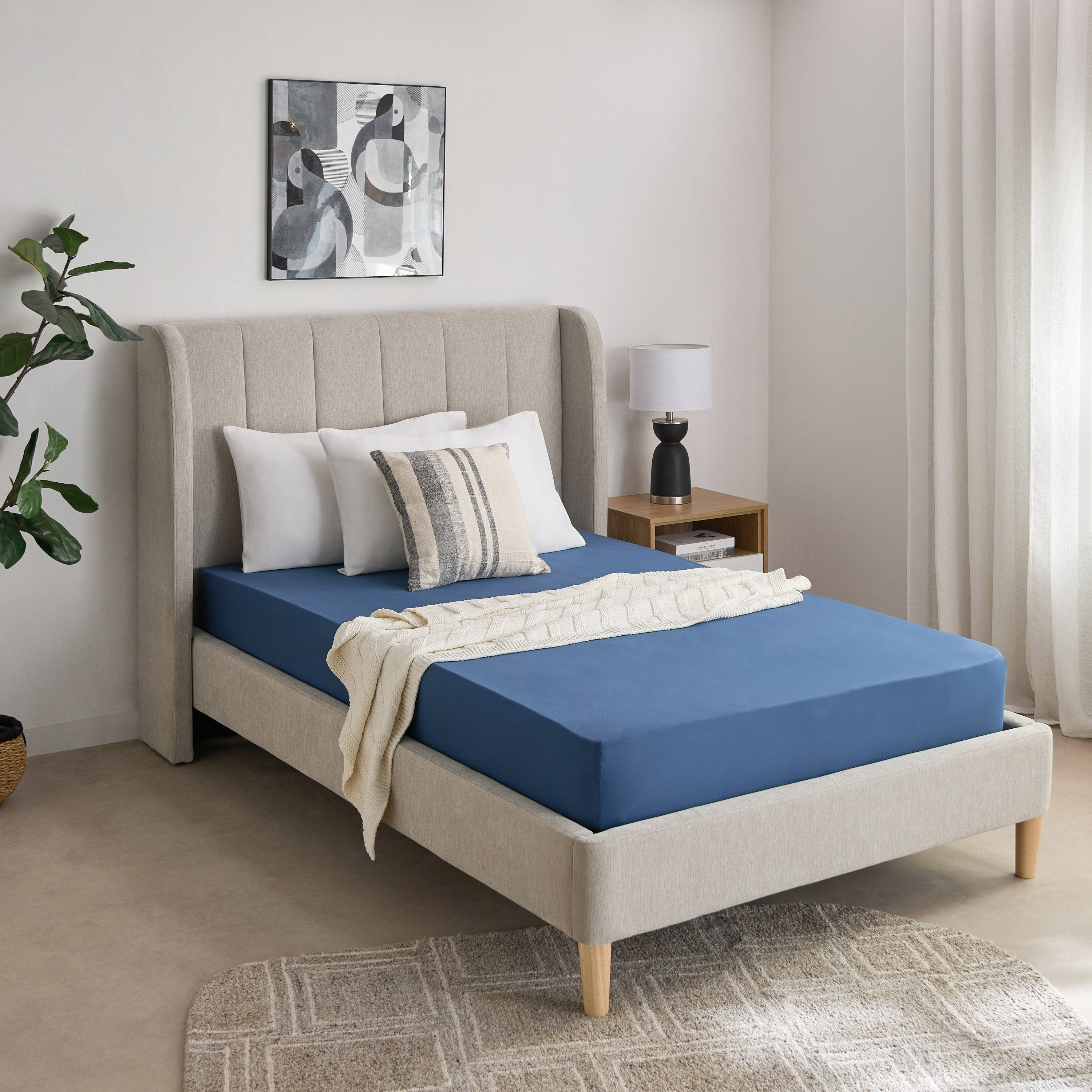Essential Cotton Twin Fitted Sheet - 120x200+36 cm-hbxhomeware-hbxkidsandyouth-image-8