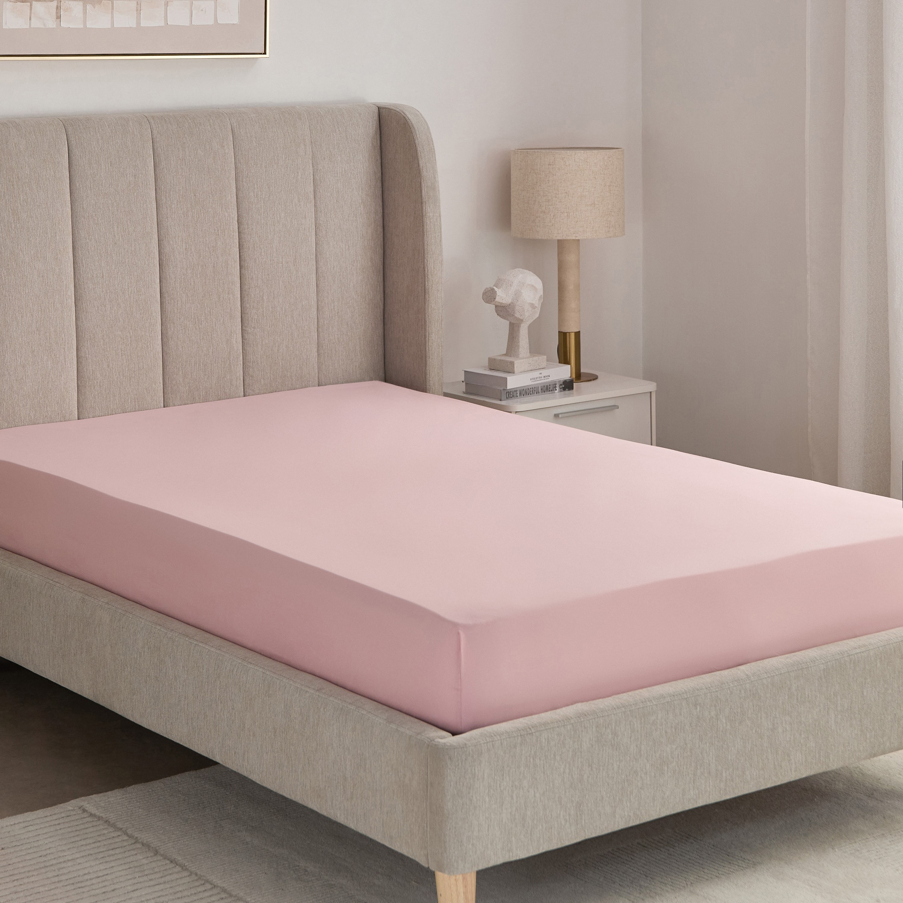 Essential Cotton Twin Fitted Sheet - 120x200+36 cm-hbxhomeware-hbxkidsandyouth-image-2