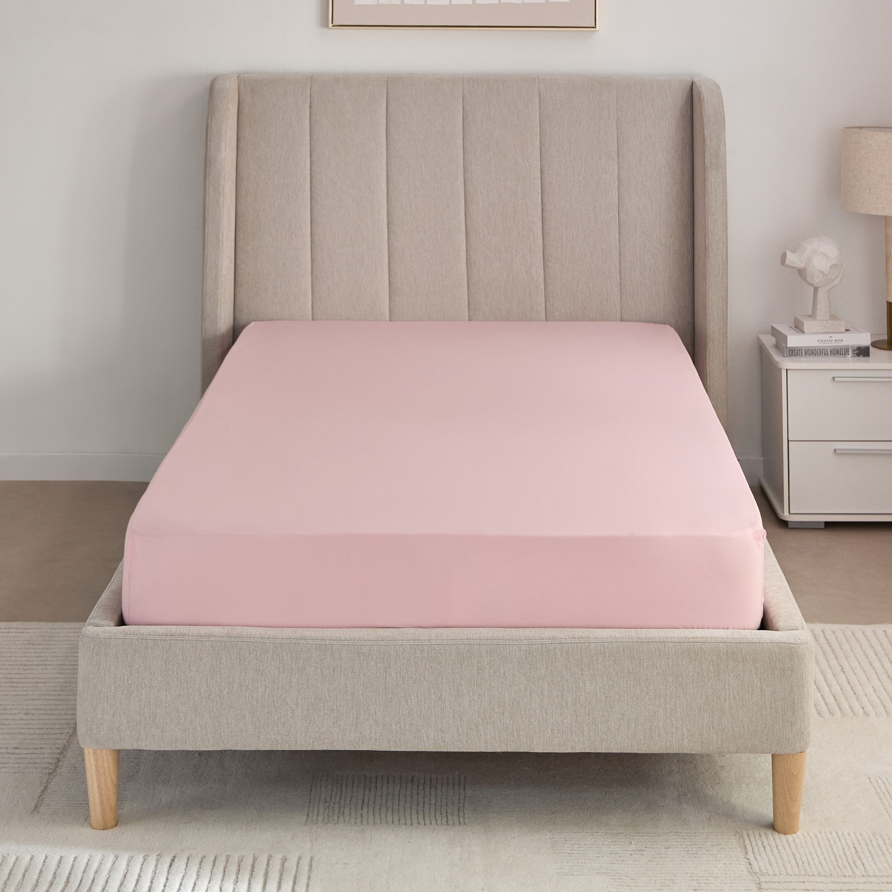 Essential Cotton Twin Fitted Sheet - 120x200+36 cm-hbxhomeware-hbxkidsandyouth-image-3